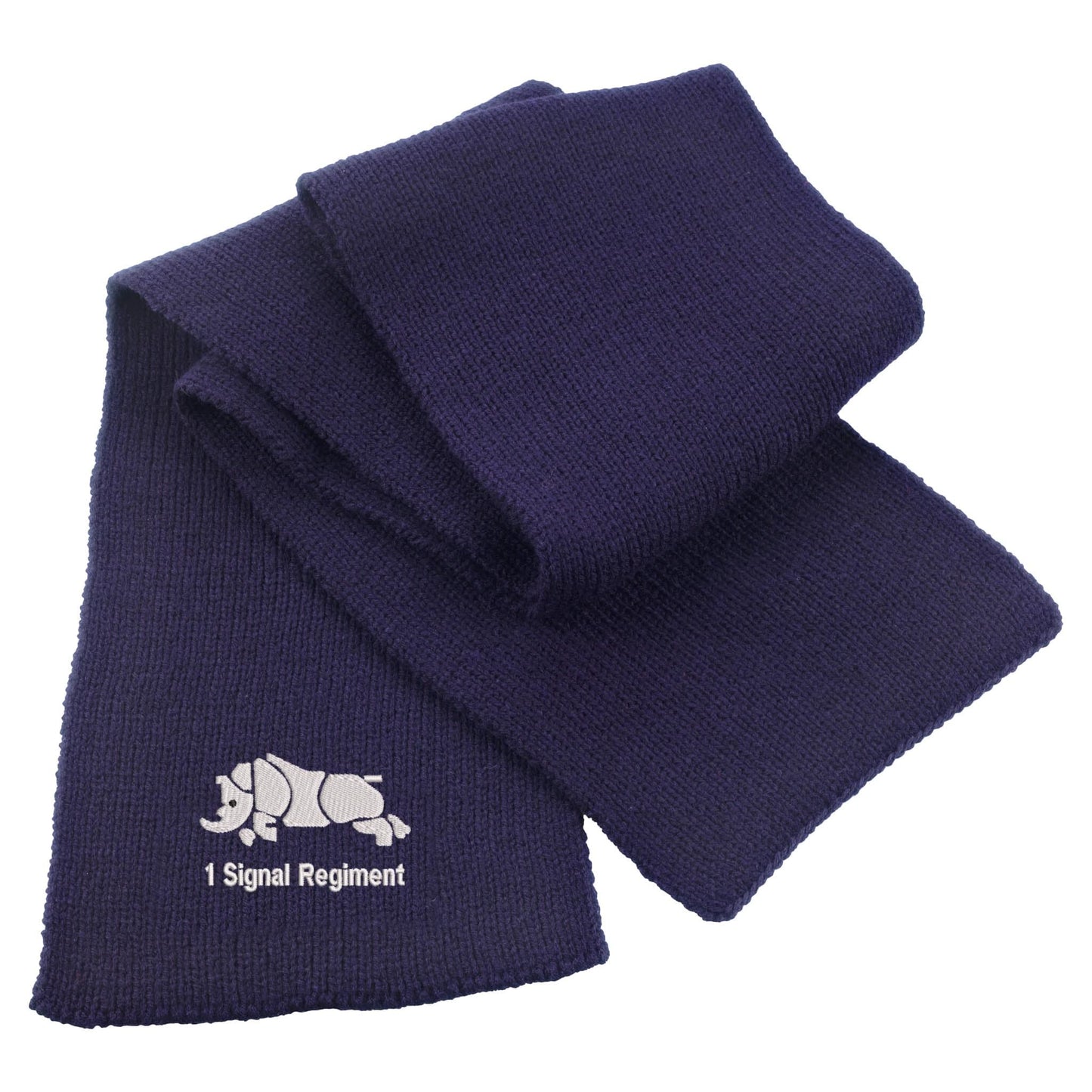 1 Signal Regiment Heavy Knit Scarf