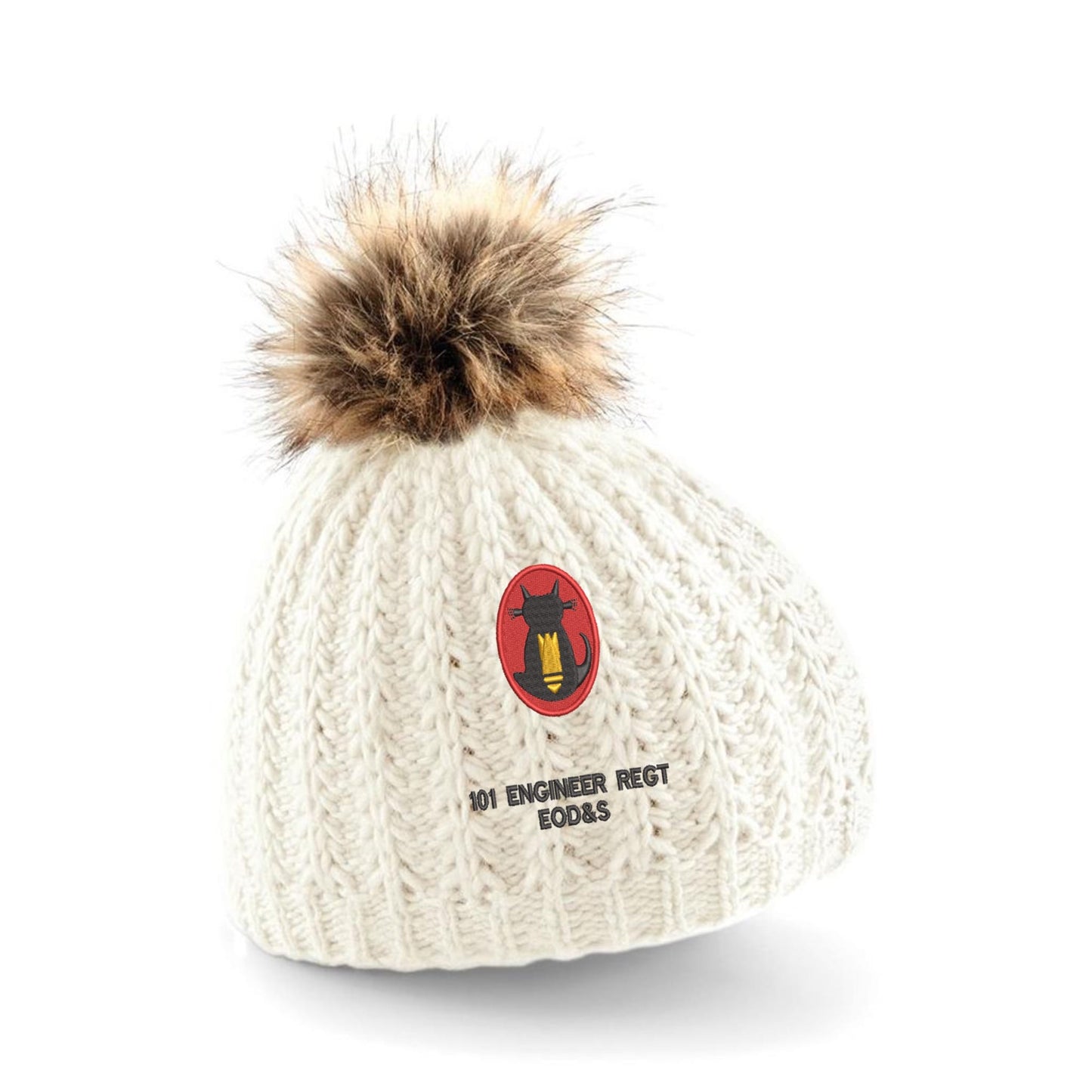 101 Engineer Regiment EOD&S Pom Pom Beanie Hat