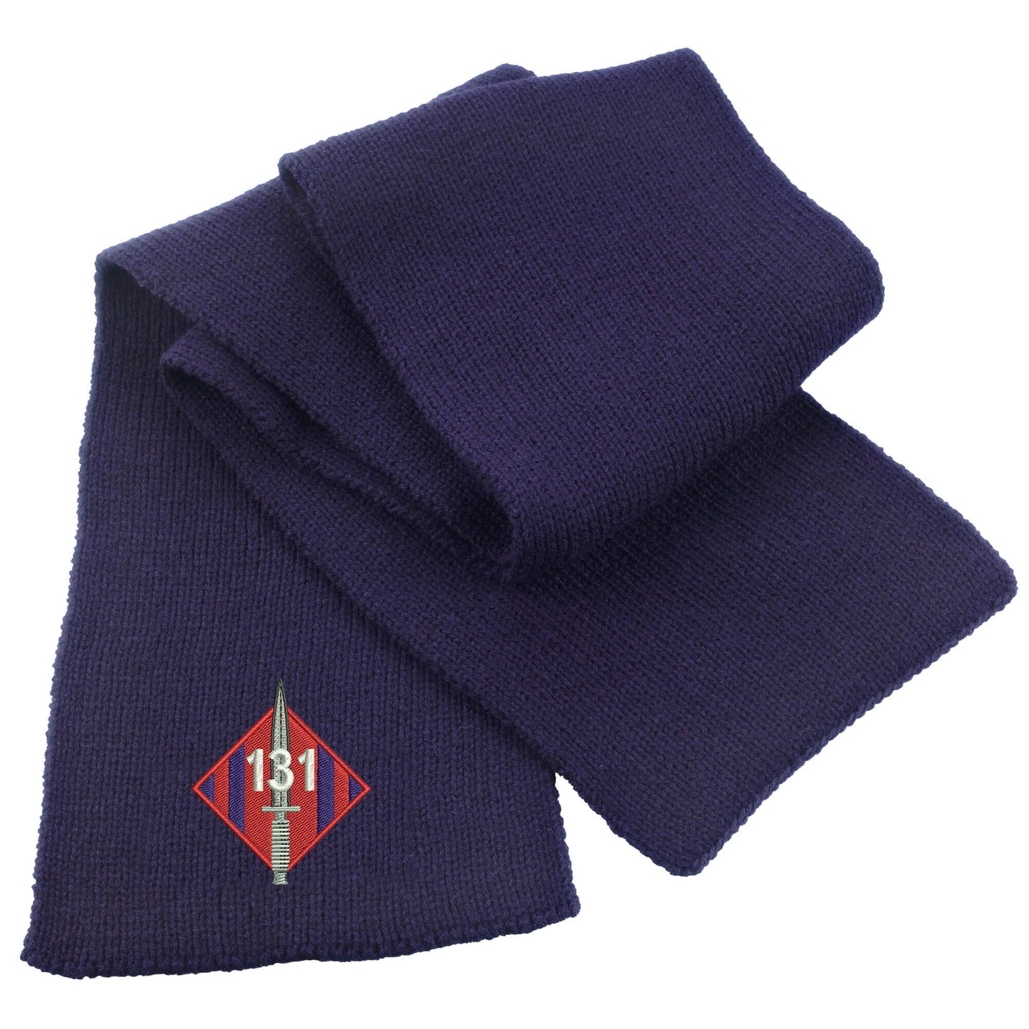 131 Commando Squadron Royal Engineers Heavy Knit Scarf