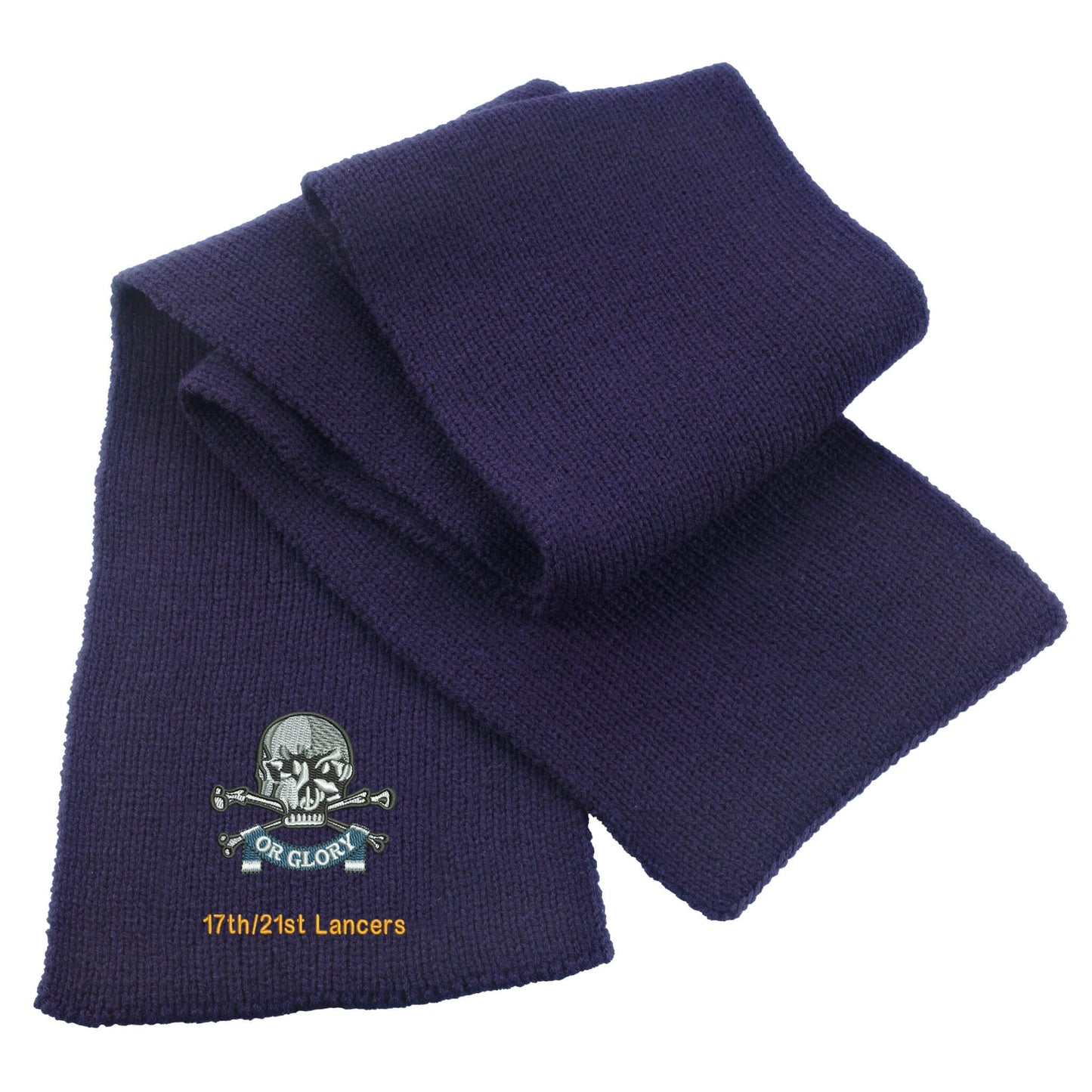 17th/21st Lancers Heavy Knit Scarf