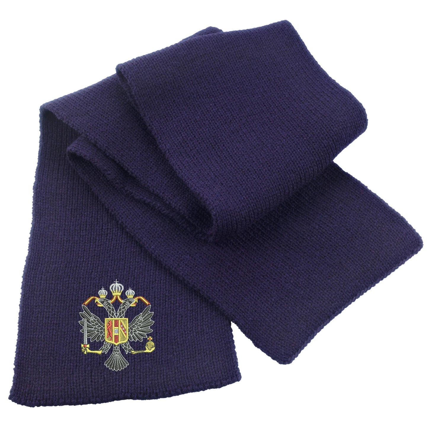 1st Queen's Dragoon Guards Heavy Knit Scarf