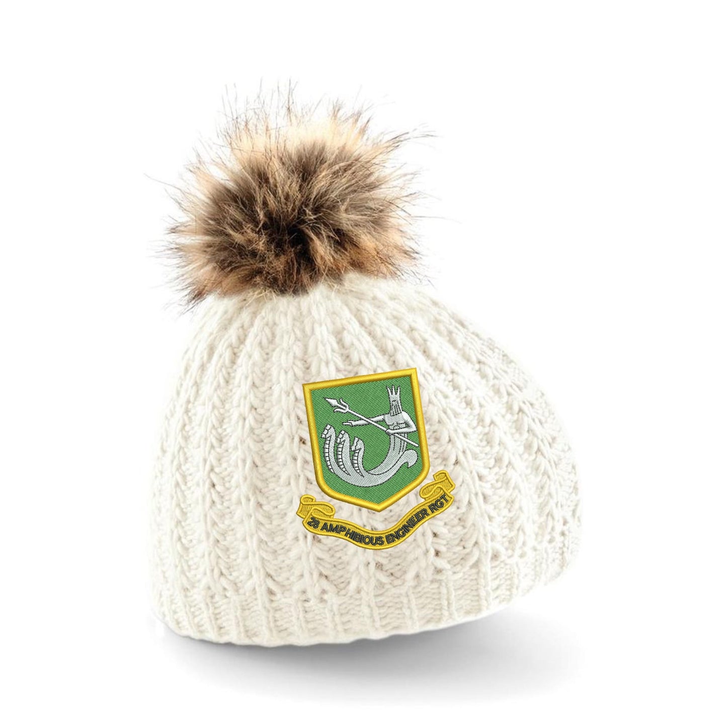 28 Amphibious Engineer Regiment Pom Pom Beanie Hat