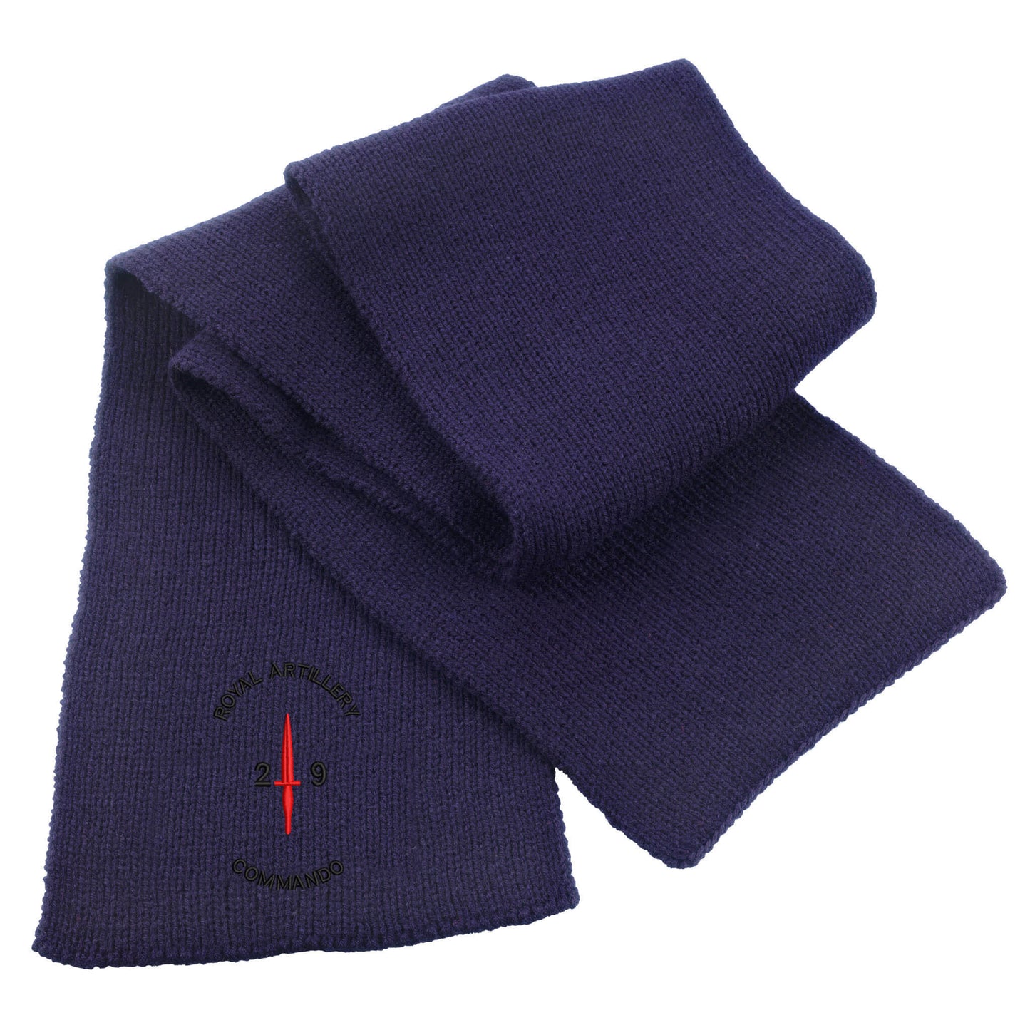 29 Commando Royal Artillery Dagger Heavy Knit Scarf
