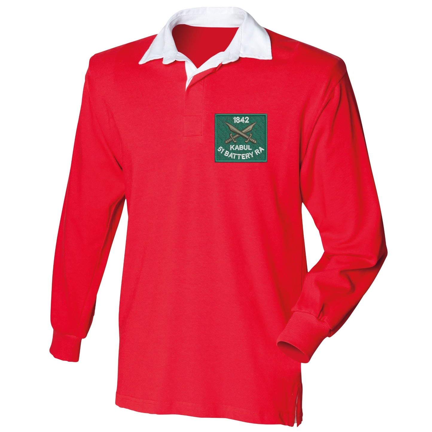 51 Battery Royal Artillery Long Sleeve Rugby Shirt