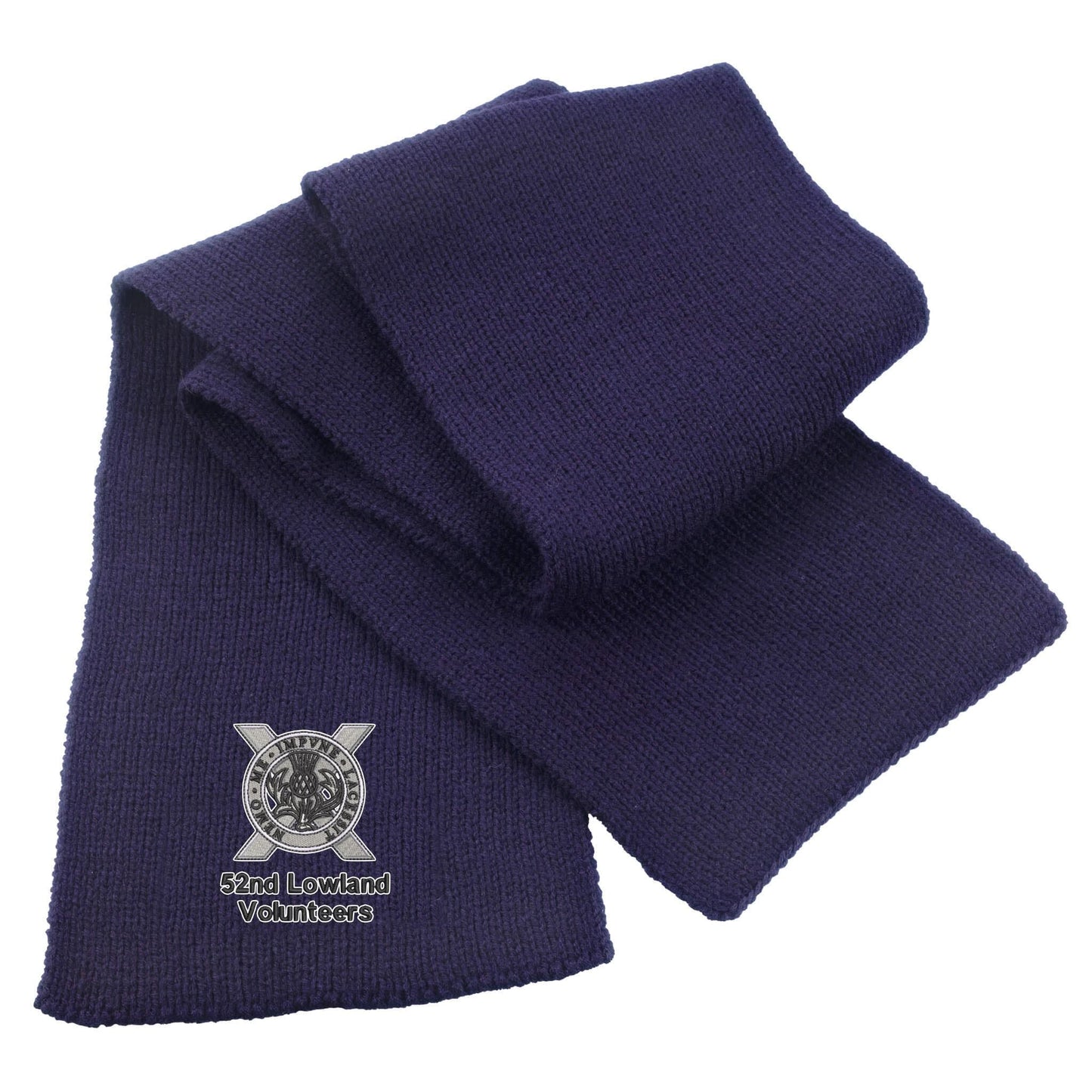 52nd Lowland Volunteers Heavy Knit Scarf