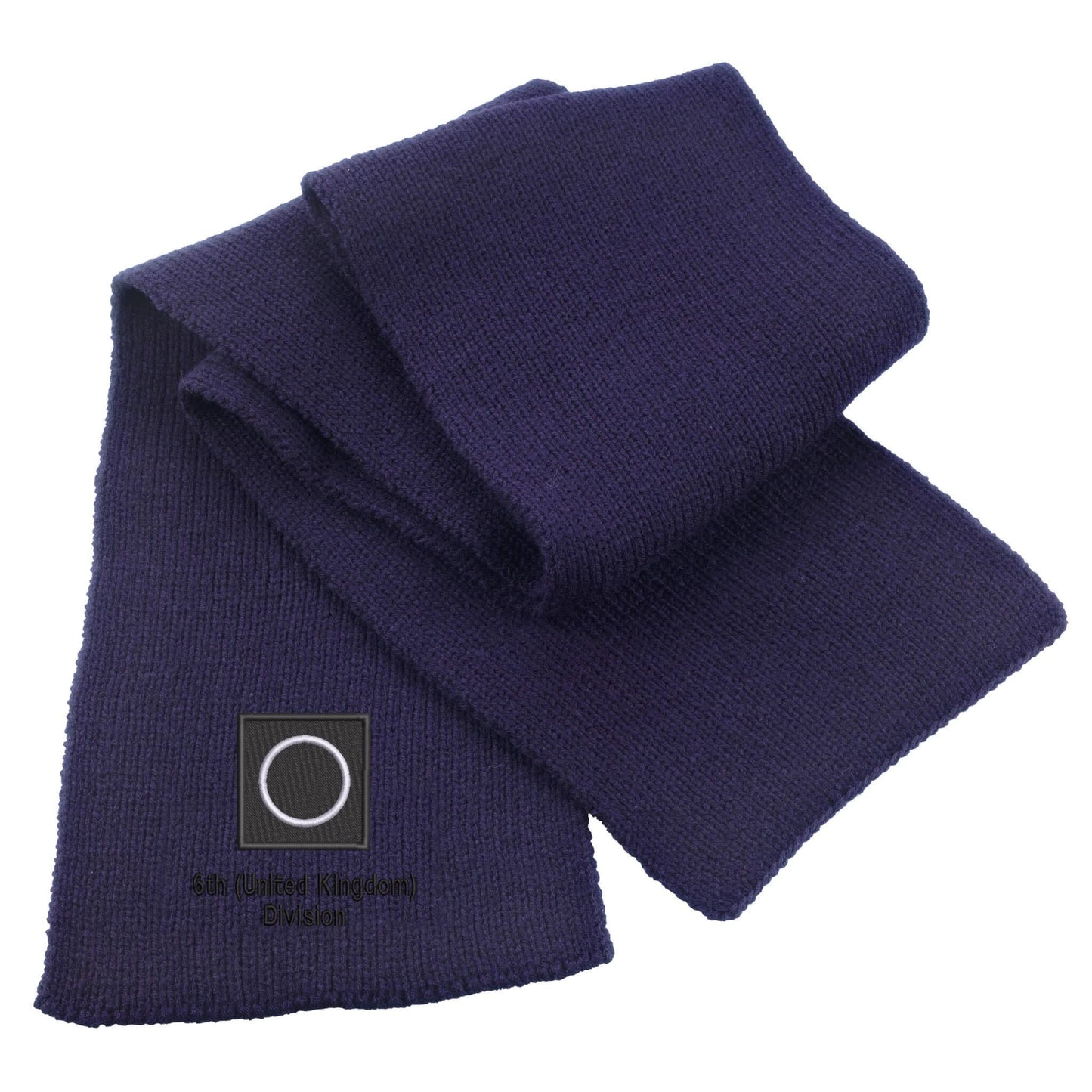 6th (United Kingdom) Division Heavy Knit Scarf