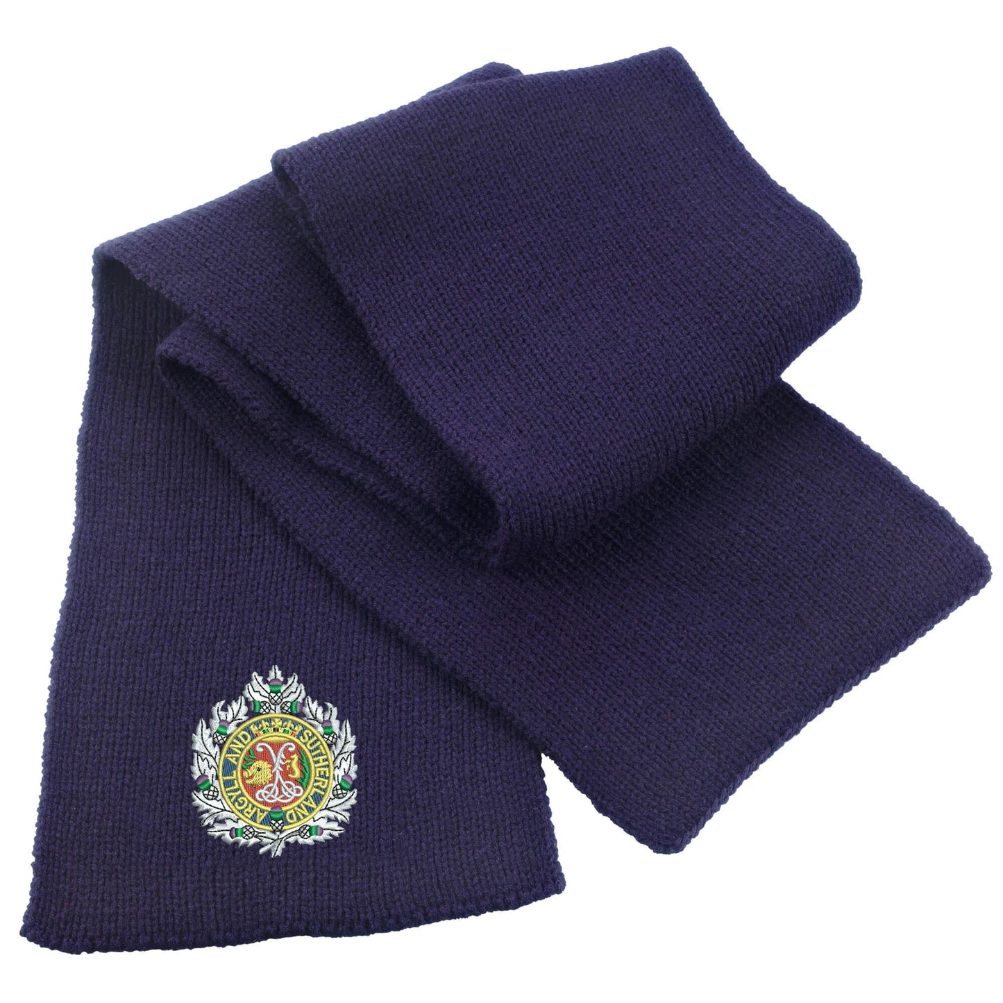 Argyll and Sutherland Highlanders Heavy Knit Scarf