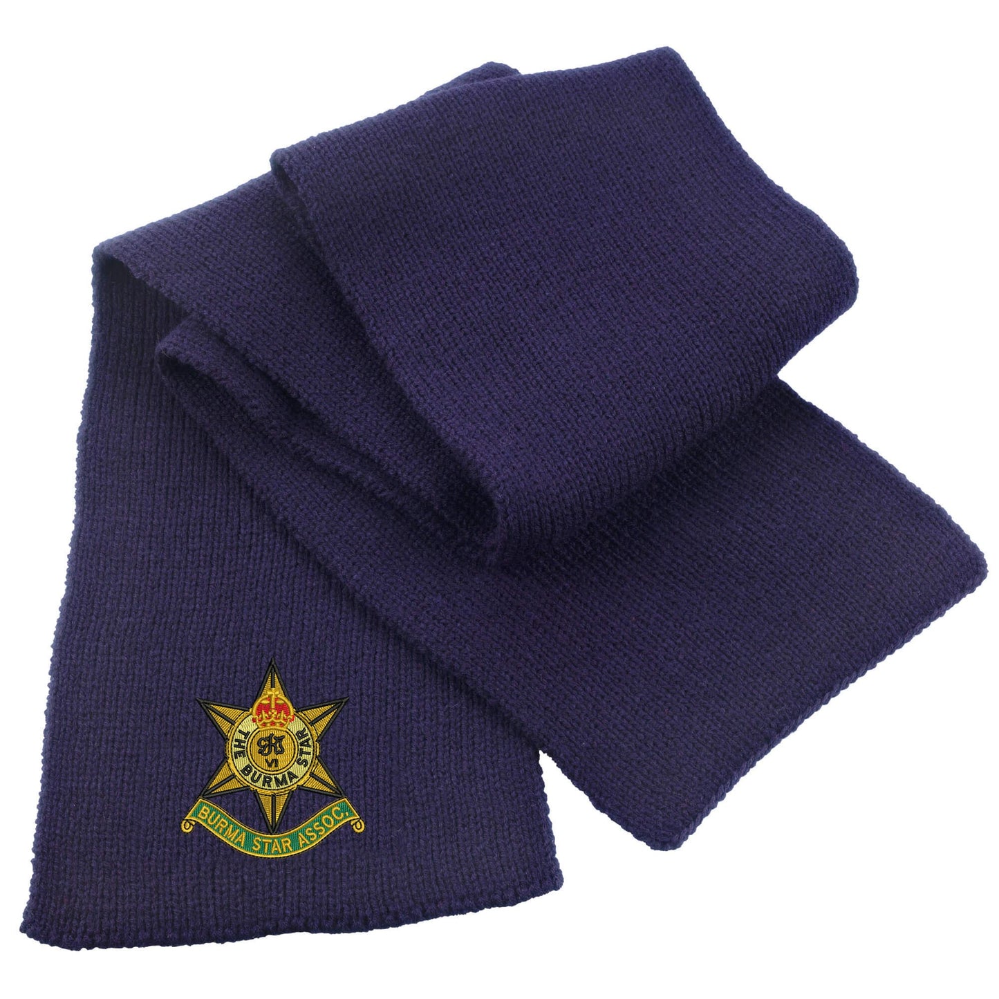 Burma Star Association Heavy Knit Scarf