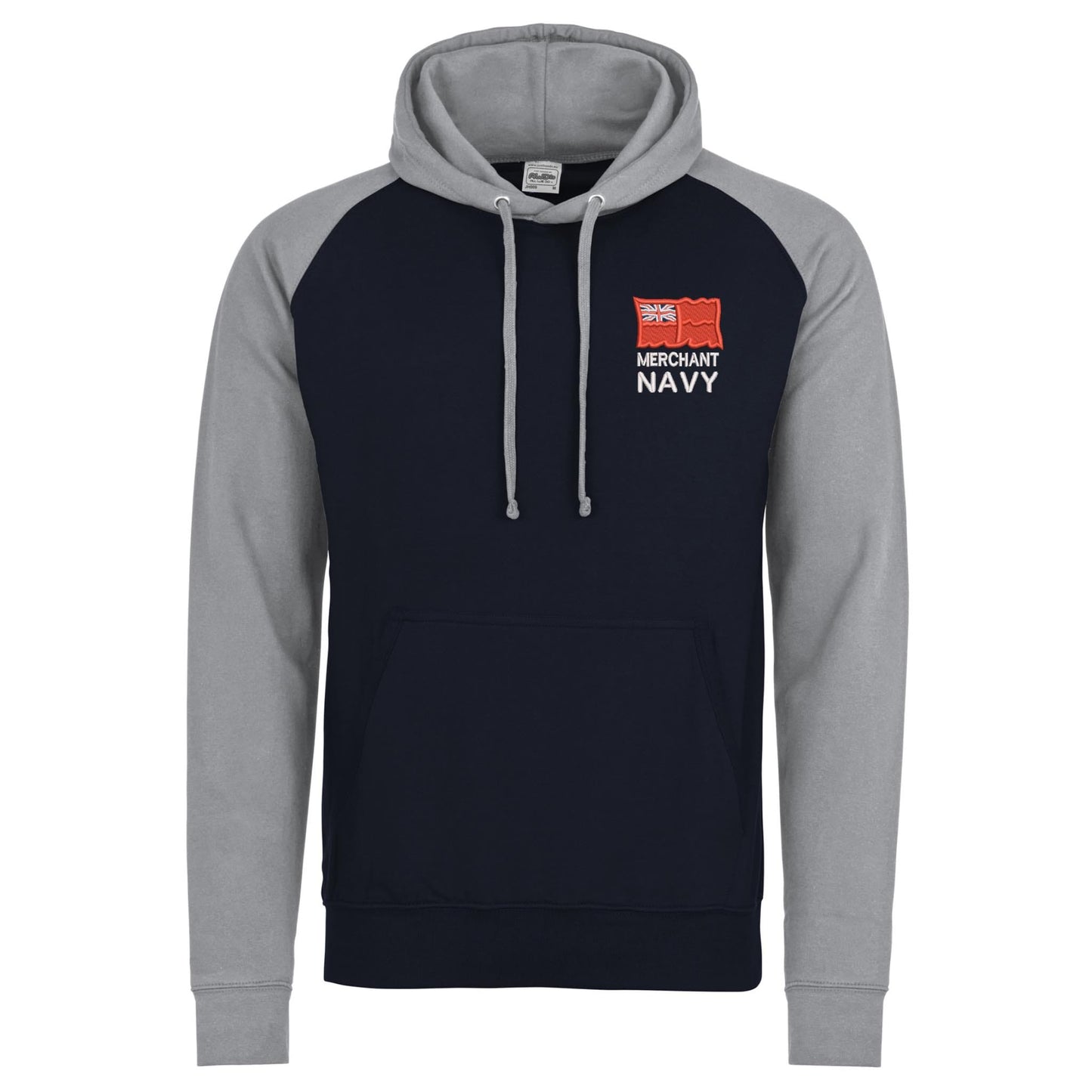 Merchant Navy Contrast Hoodie
