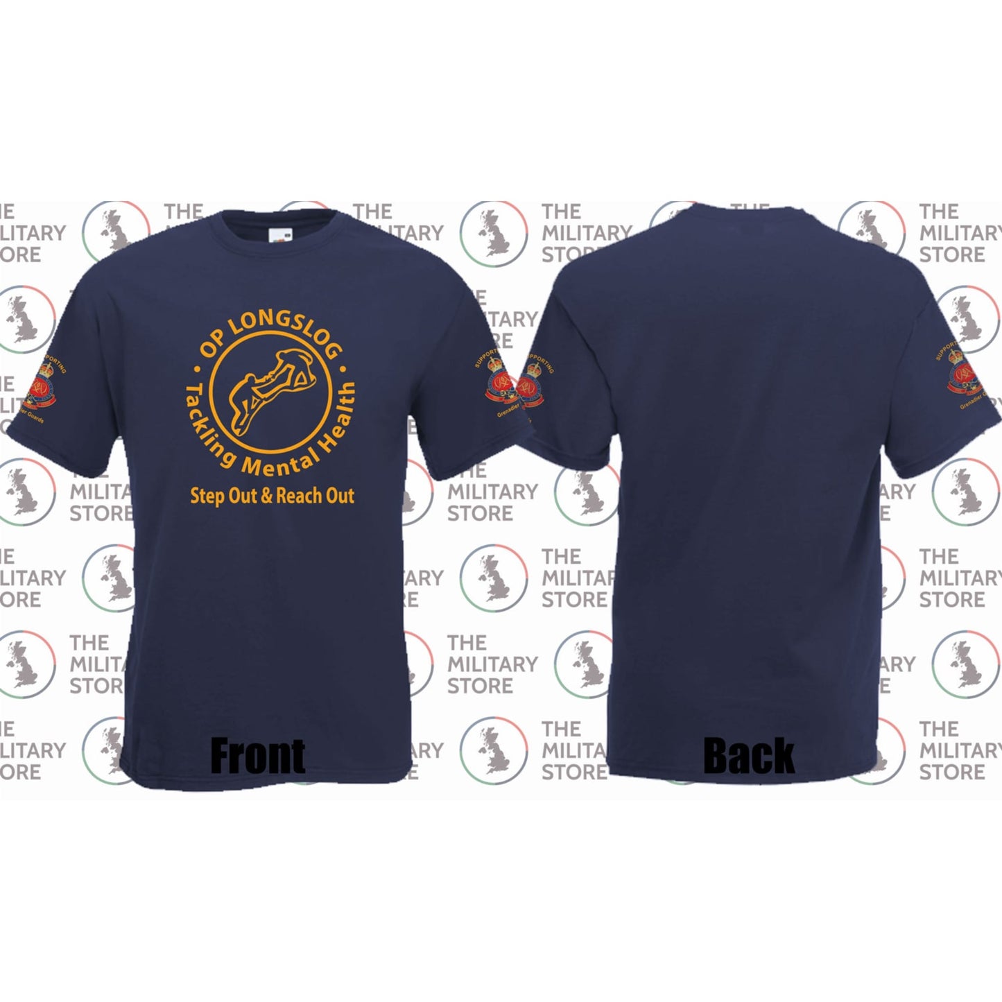 OP Longslog - Step Out and Reach Out Cotton T-Shirt