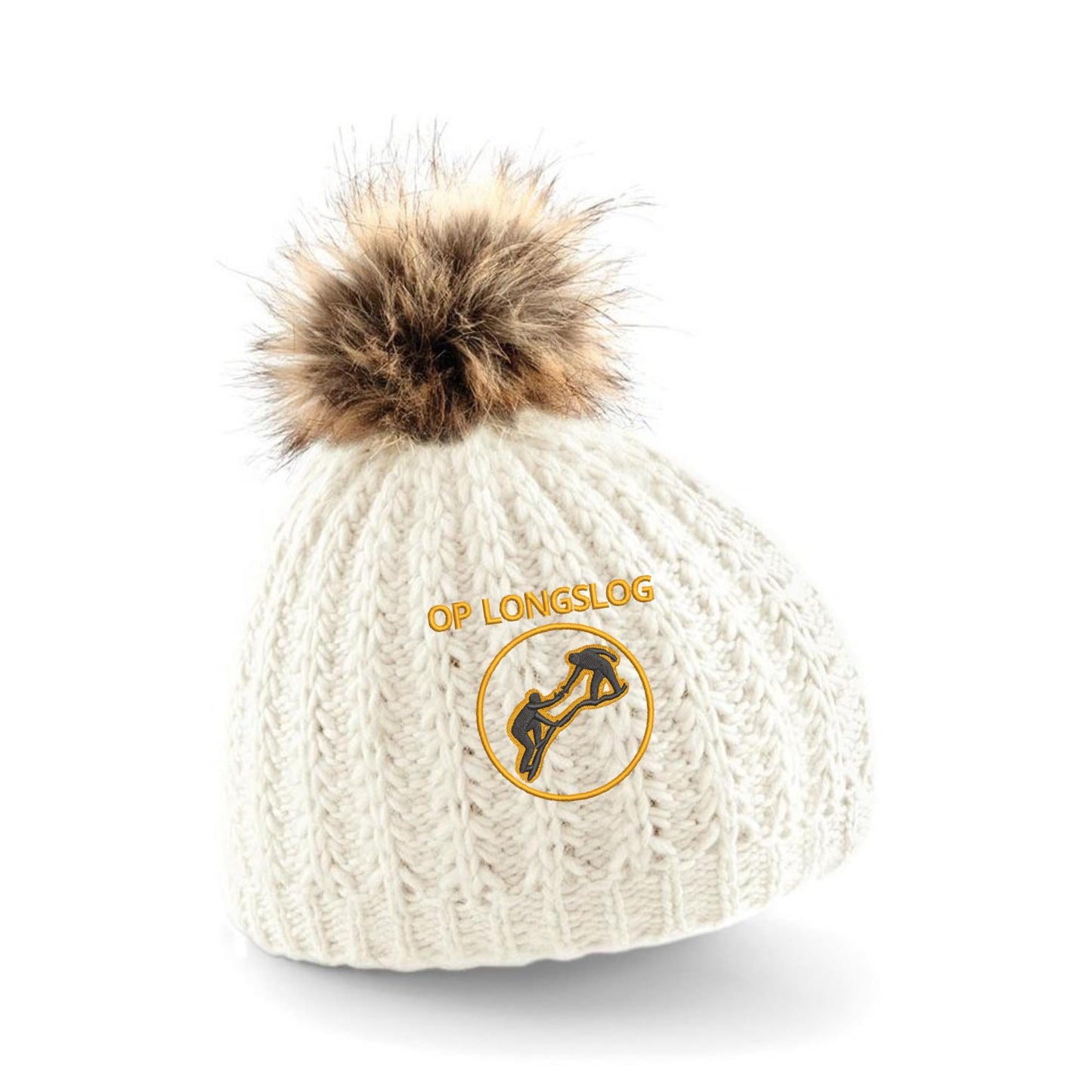 Op Longslog Pom Pom Beanie Hat