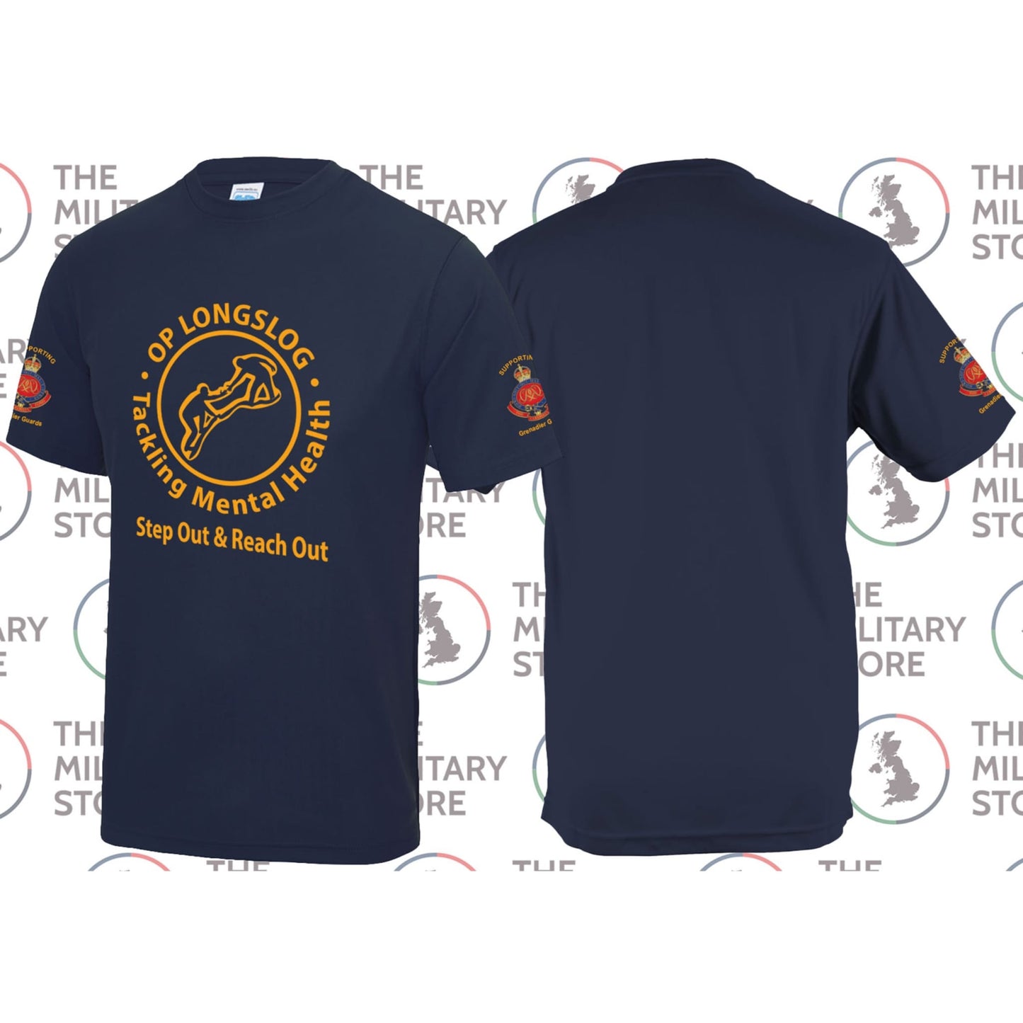 Op Longslog - Step Out and Reach Out Polyester T-Shirt