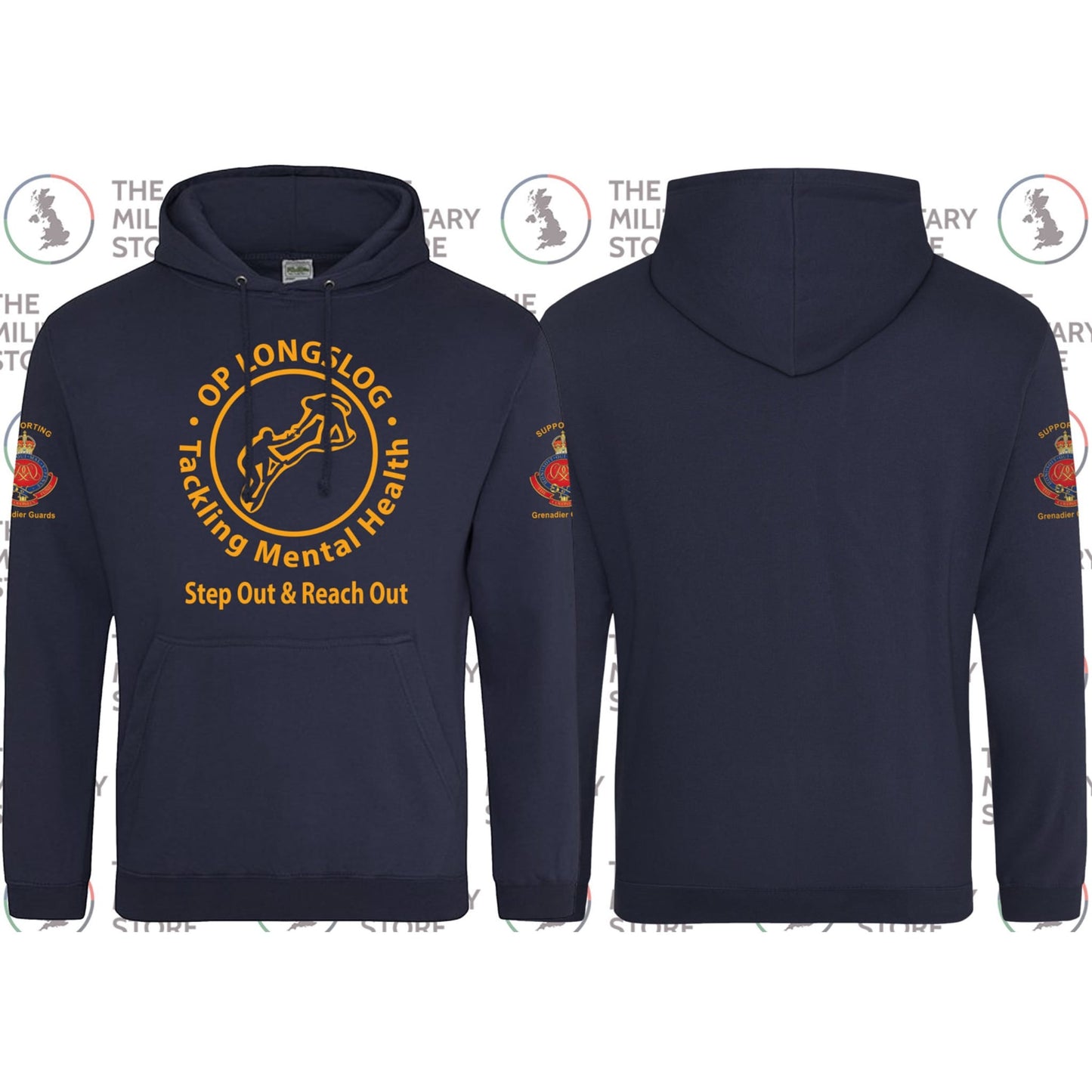 Op Longslog - Step Out and Reach Out Hoodie