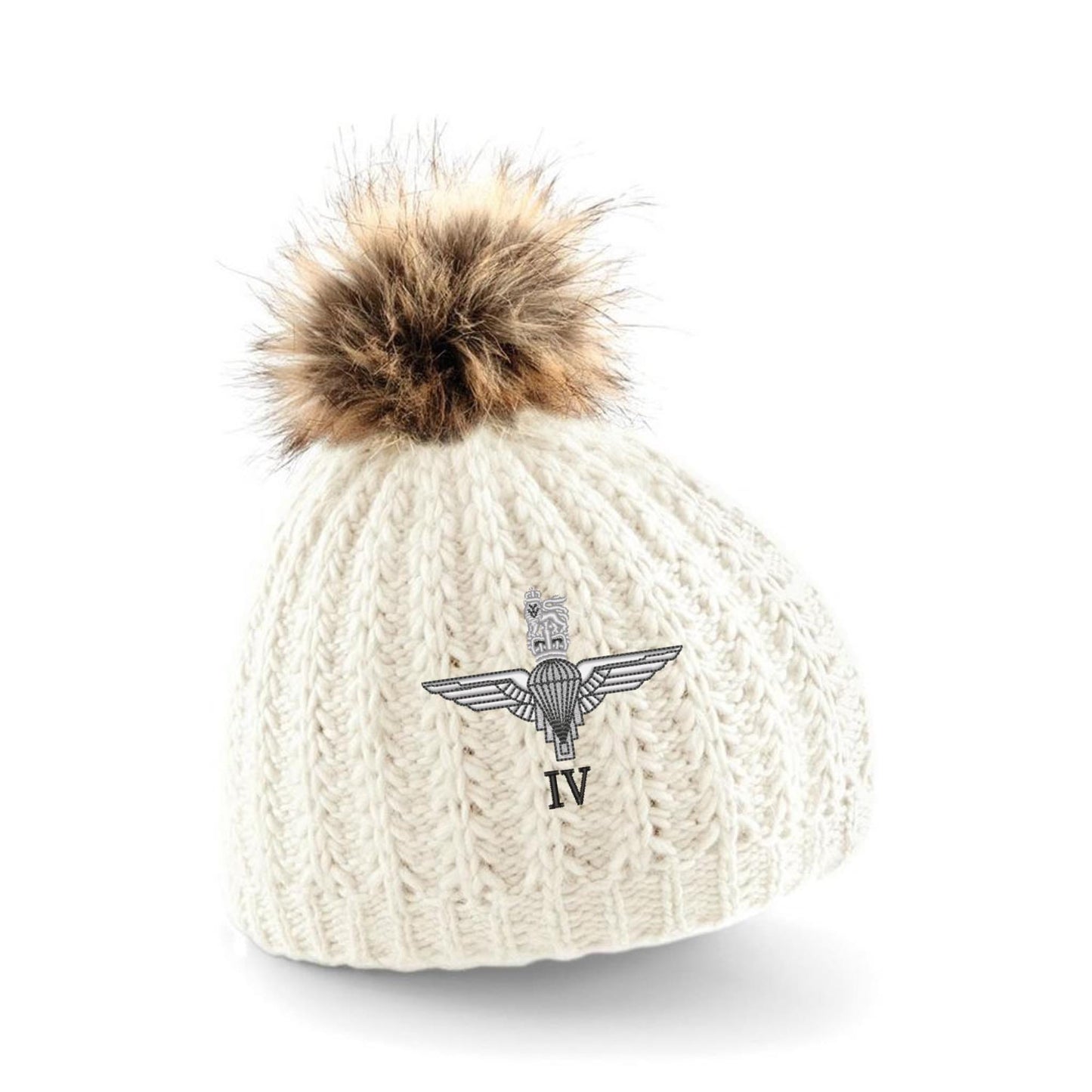 Parachute Reg - 4 Para Pom Pom Beanie Hat