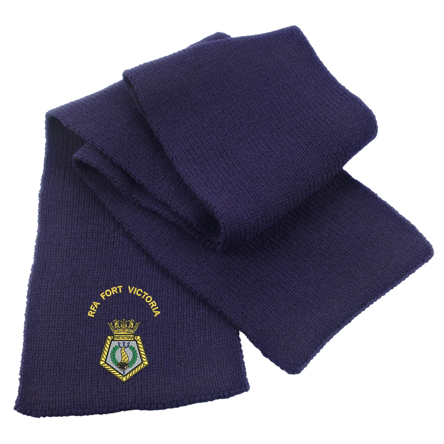 RFA Fort Victoria Heavy Knit Scarf