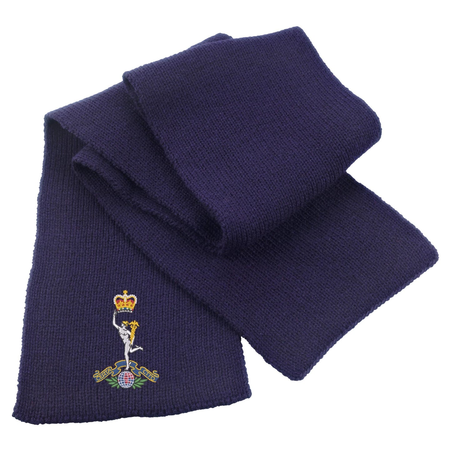 Royal Corps of Signals Heavy Knit Scarf