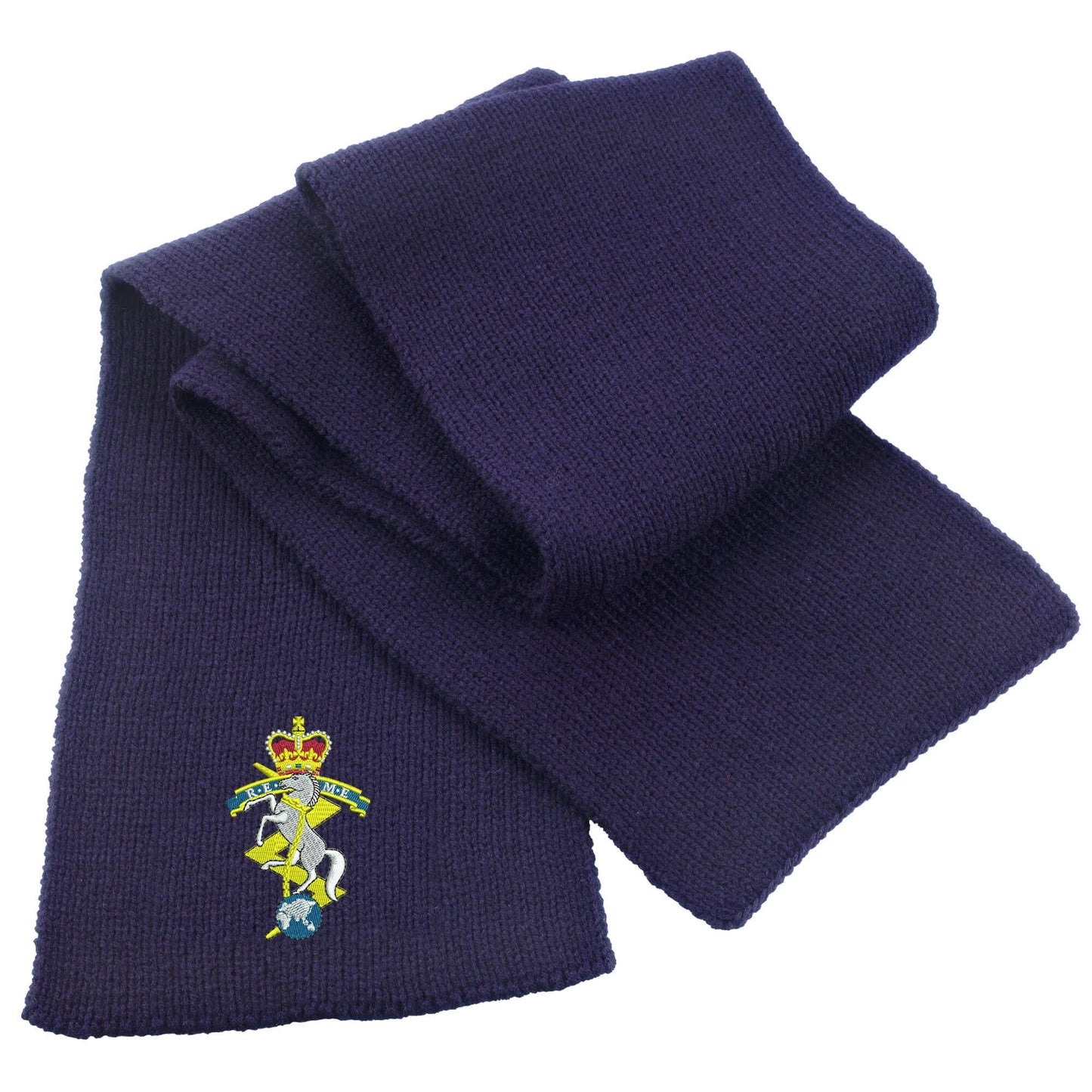 Royal Electrical and Mechanical Engineers (REME) Heavy Knit Scarf