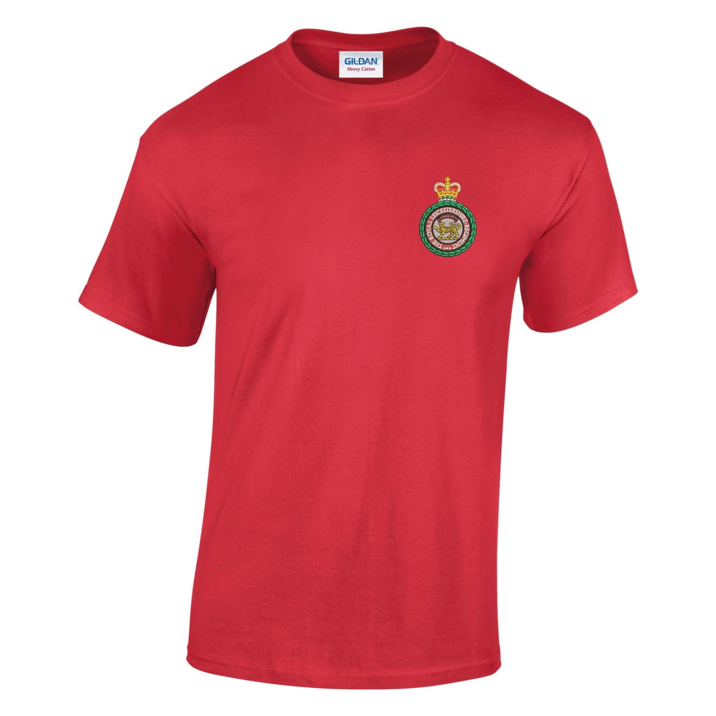 Royal Leicestershire Regiment - Wreath Cotton T-Shirt