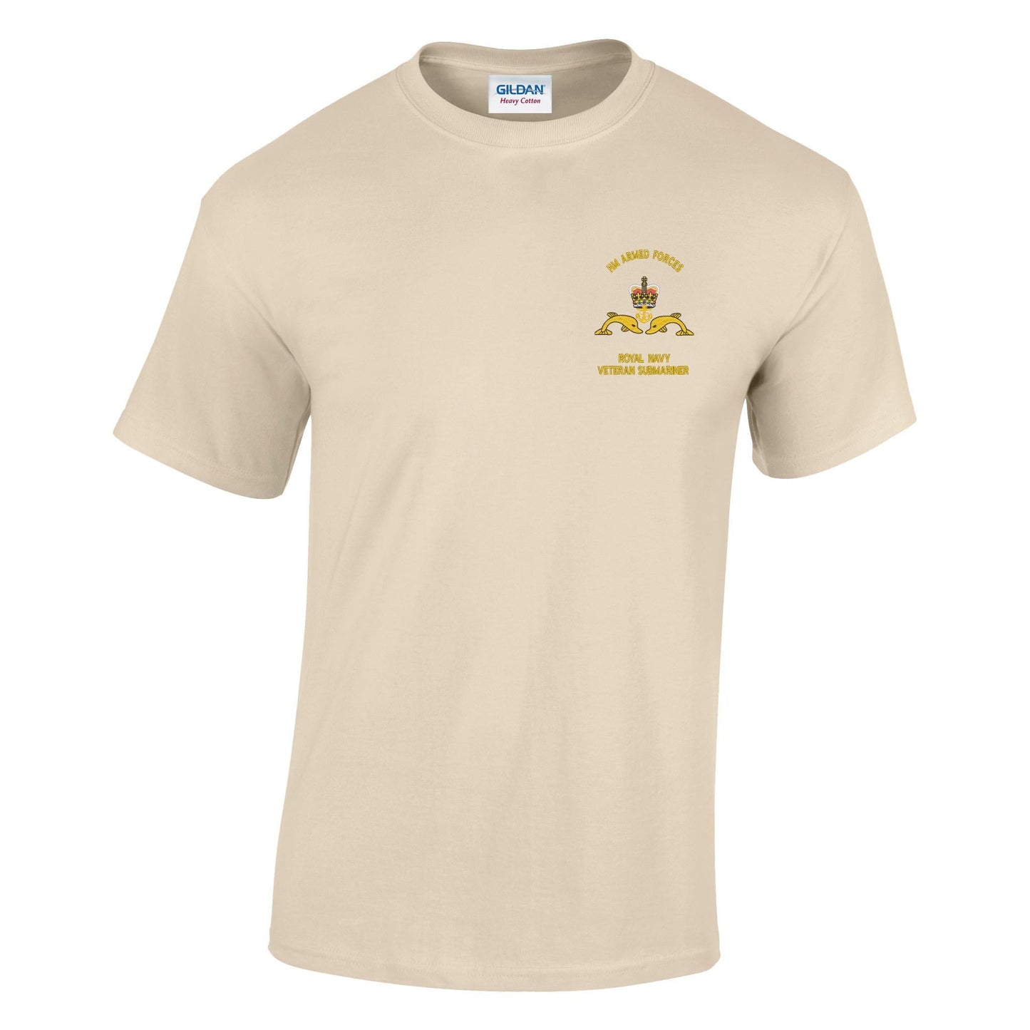 Royal Navy Veteran Submariner Cotton T-Shirt