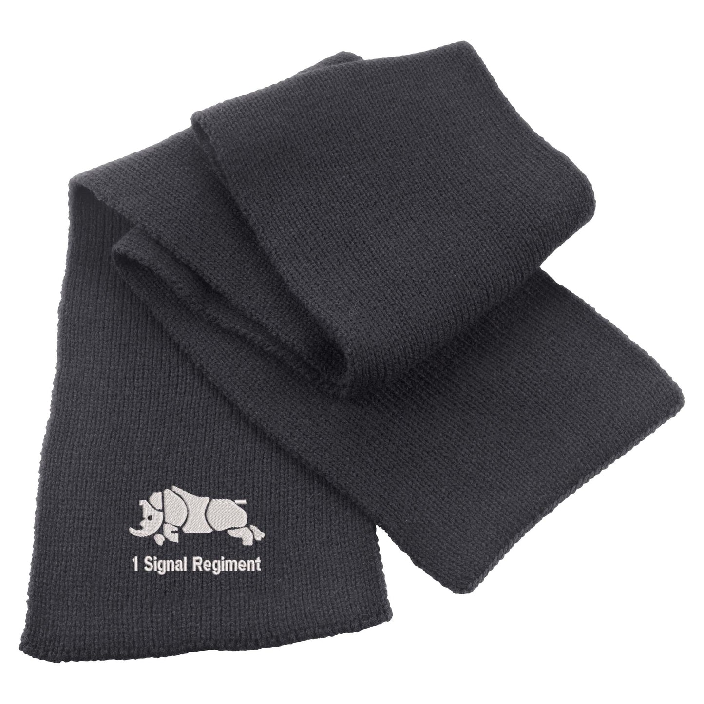 1 Signal Regiment Heavy Knit Scarf