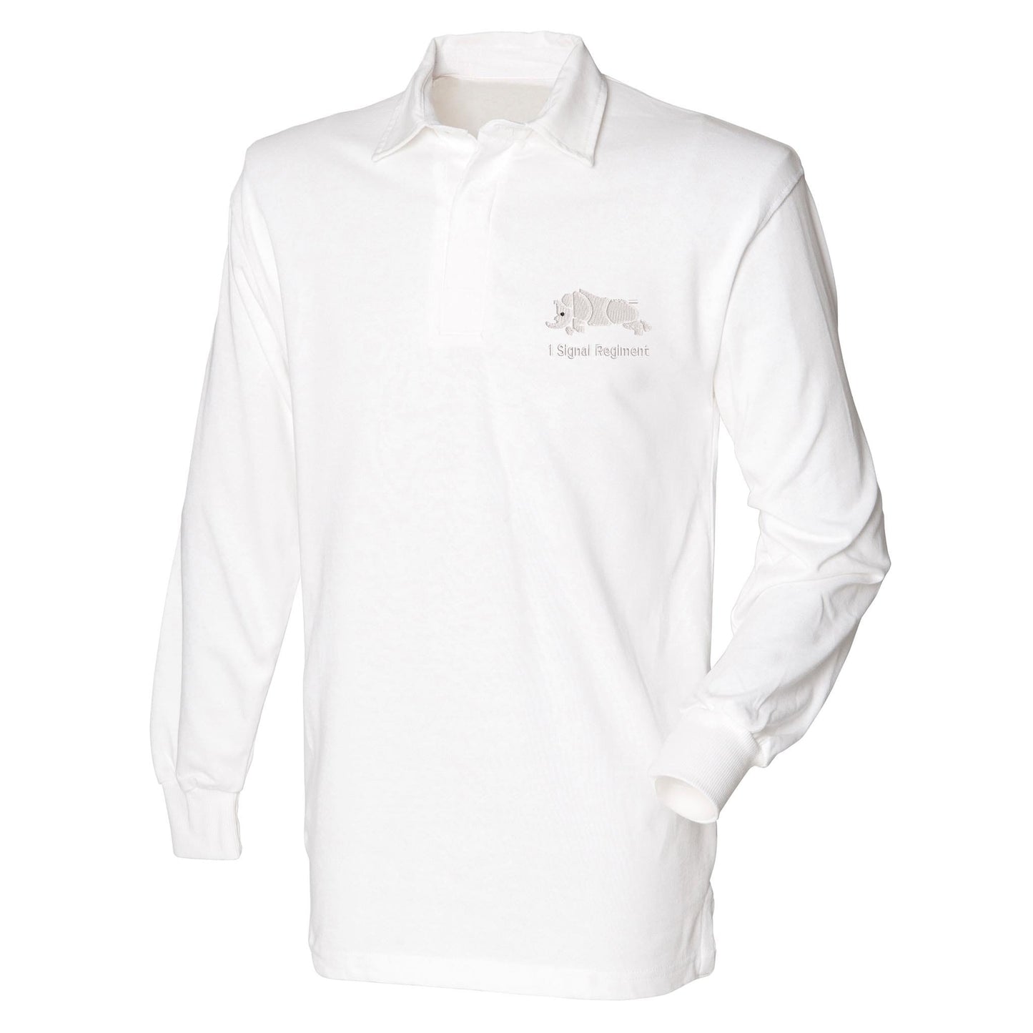 1 Signal Regiment Long Sleeve Rugby Shirt