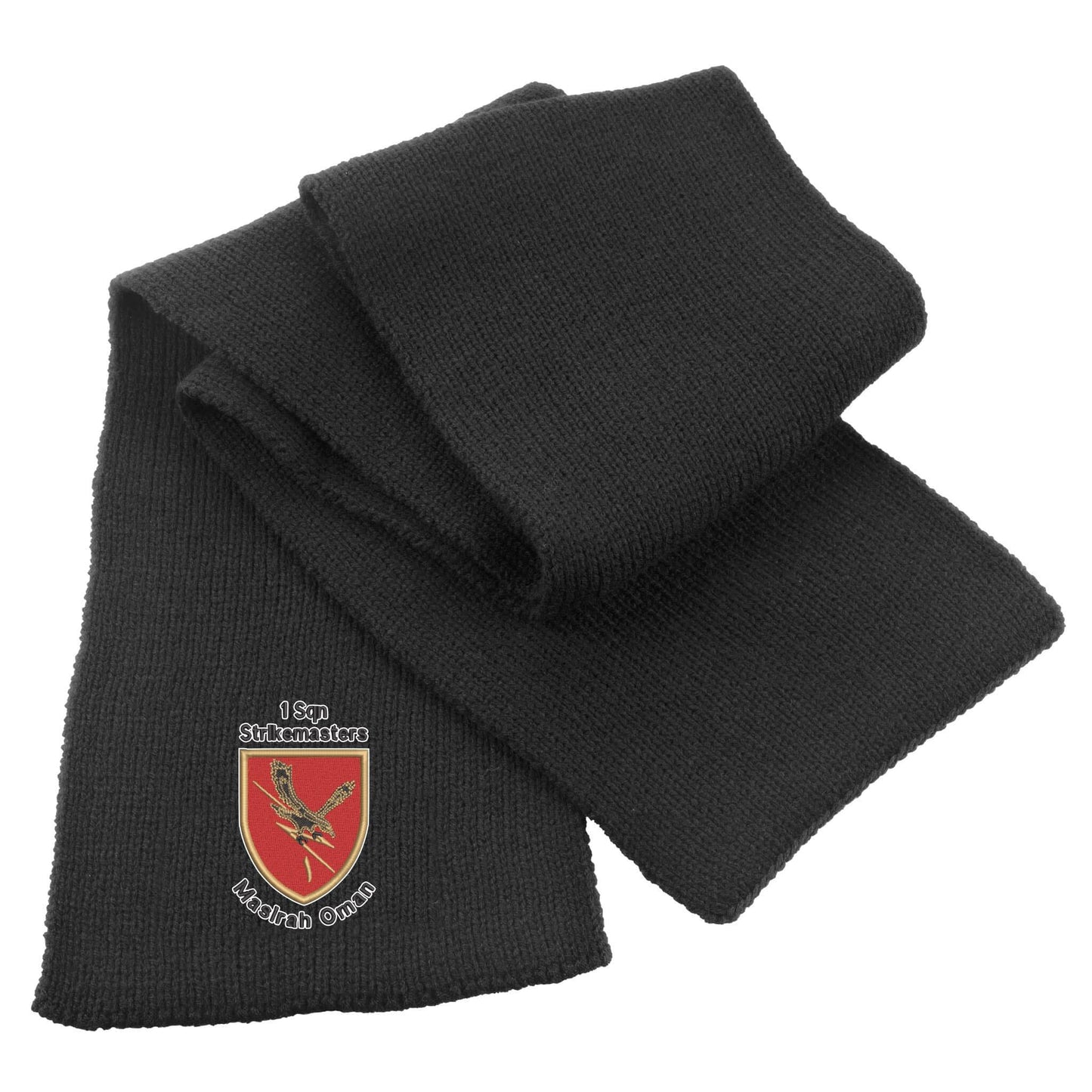 1 Squadron Strikemasters - Masirah Oman Heavy Knit Scarf