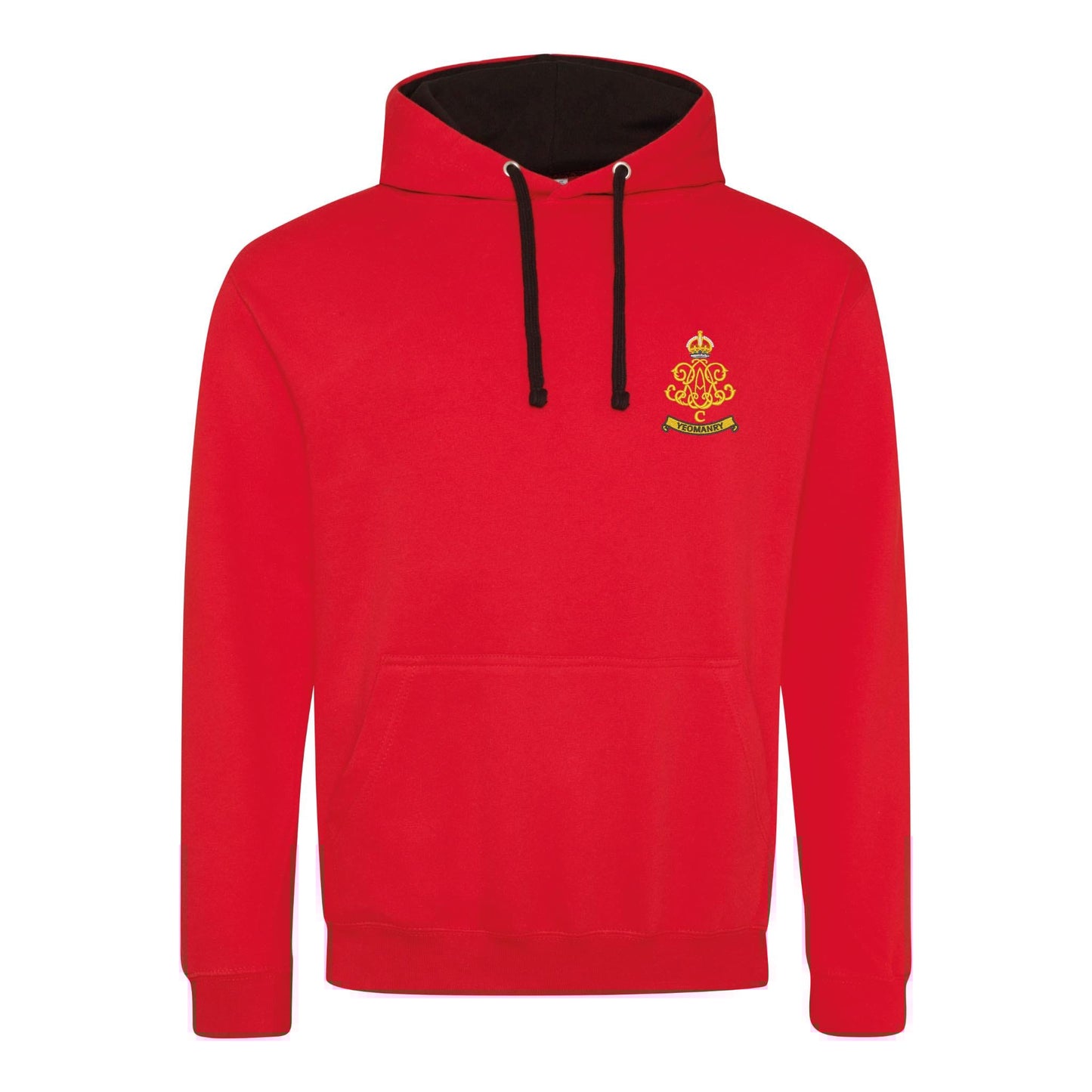 100th Regiment Royal Artillery Varsity Contrast Hoodie