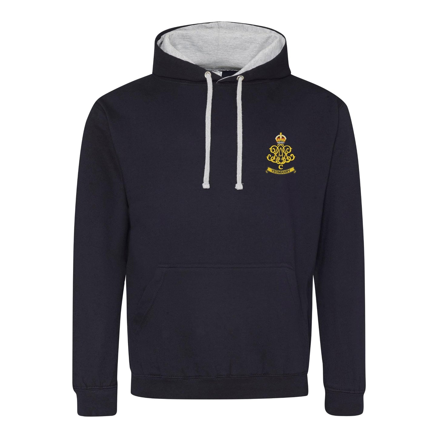 100th Regiment Royal Artillery Varsity Contrast Hoodie