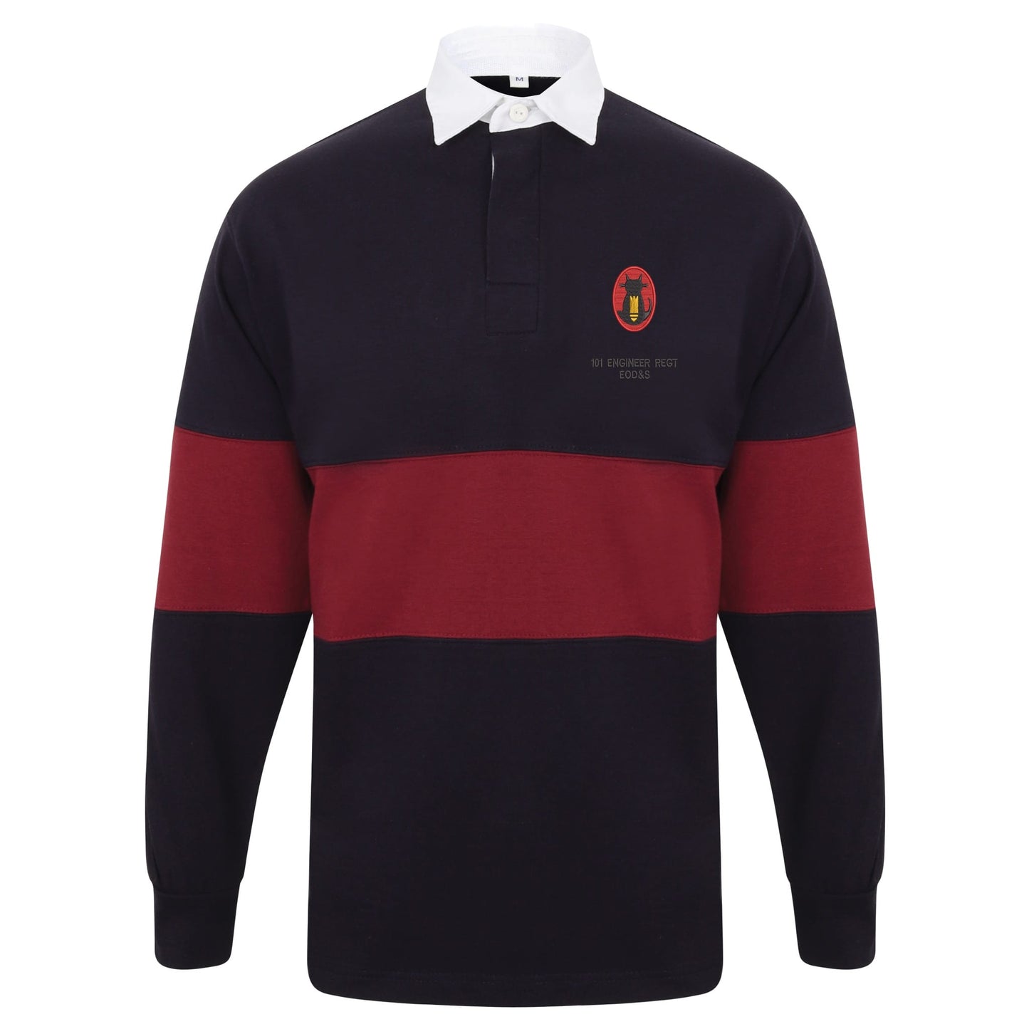 101 Engineer Regiment EOD&S Long Sleeve Panelled Rugby Shirt