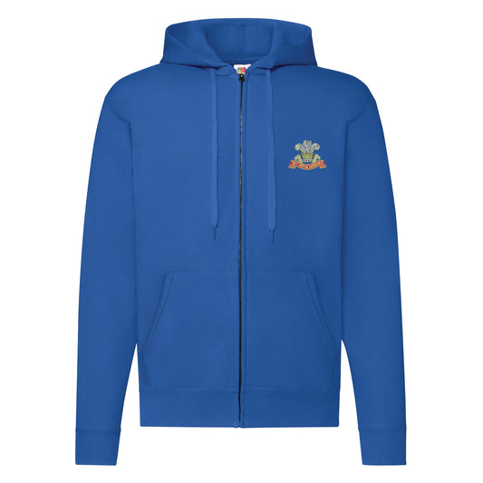 10th Royal Hussars Zipped Hoodie