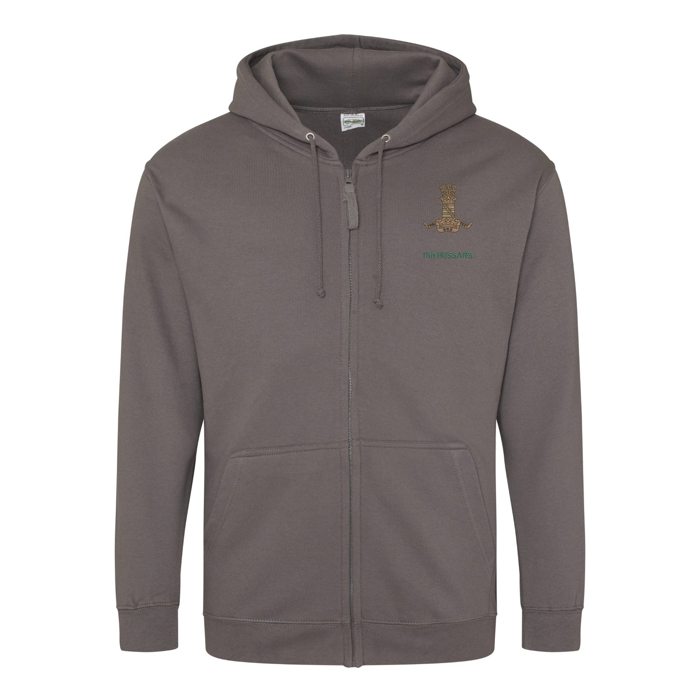 11th Hussars Zipped Hoodie