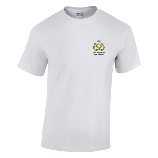 125 (Staffordshire) Field Support Squadron Royal Engineers Cotton T-Shirt