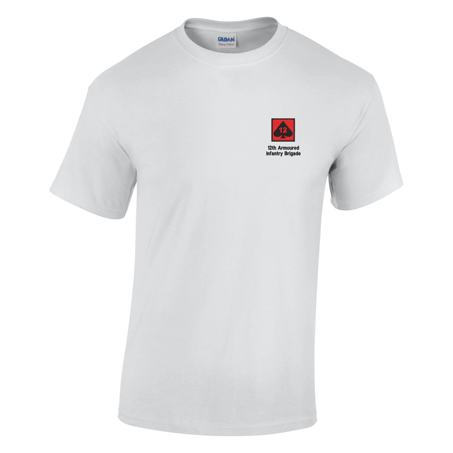 12th Armoured Infantry Brigade Cotton T-Shirt