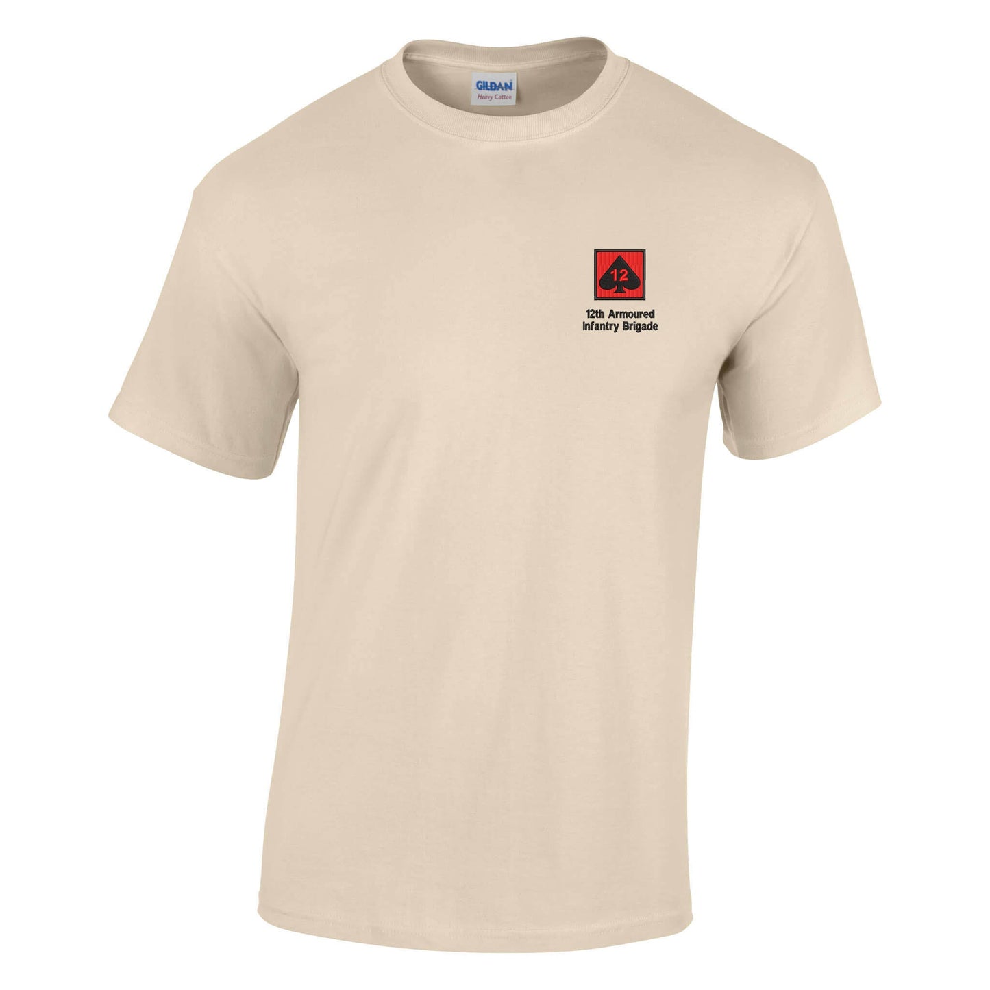12th Armoured Infantry Brigade Cotton T-Shirt