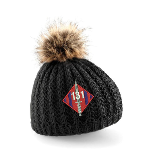 131 Commando Squadron Royal Engineers Pom Pom Beanie Hat