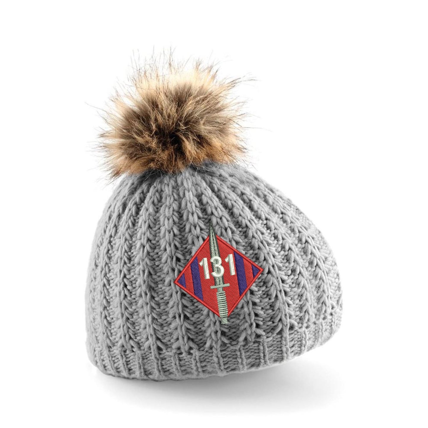 131 Commando Squadron Royal Engineers Pom Pom Beanie Hat