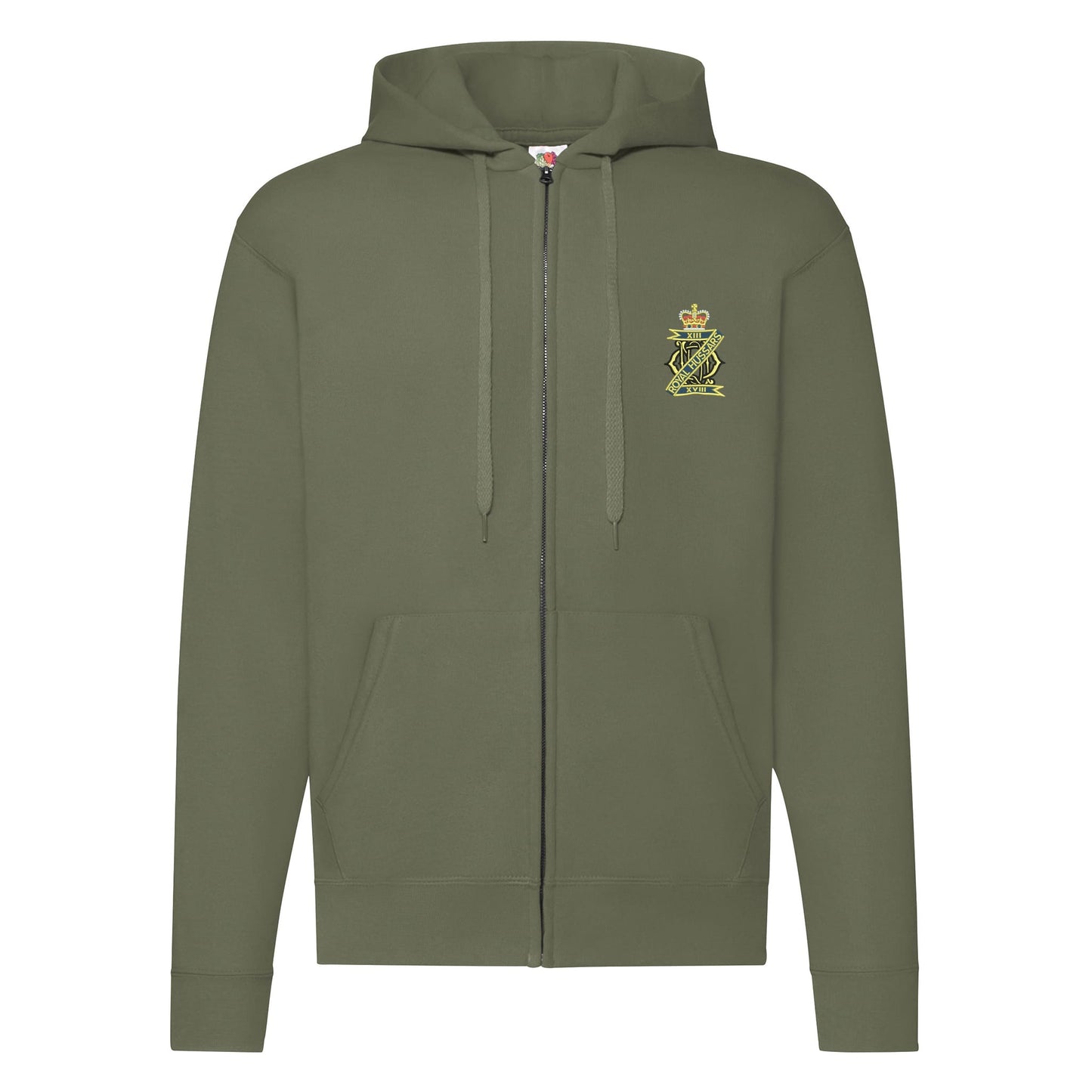 13th/18th Royal Hussars Zipped Hoodie