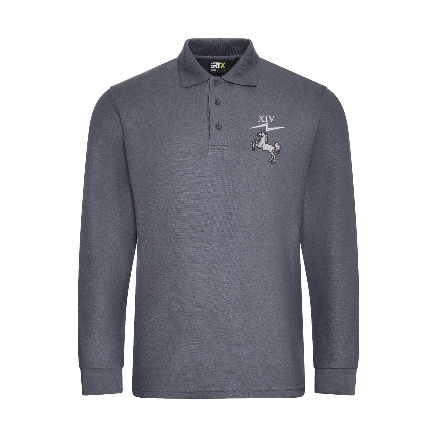 14 Signal Regiment Long Sleeve Polo Shirt