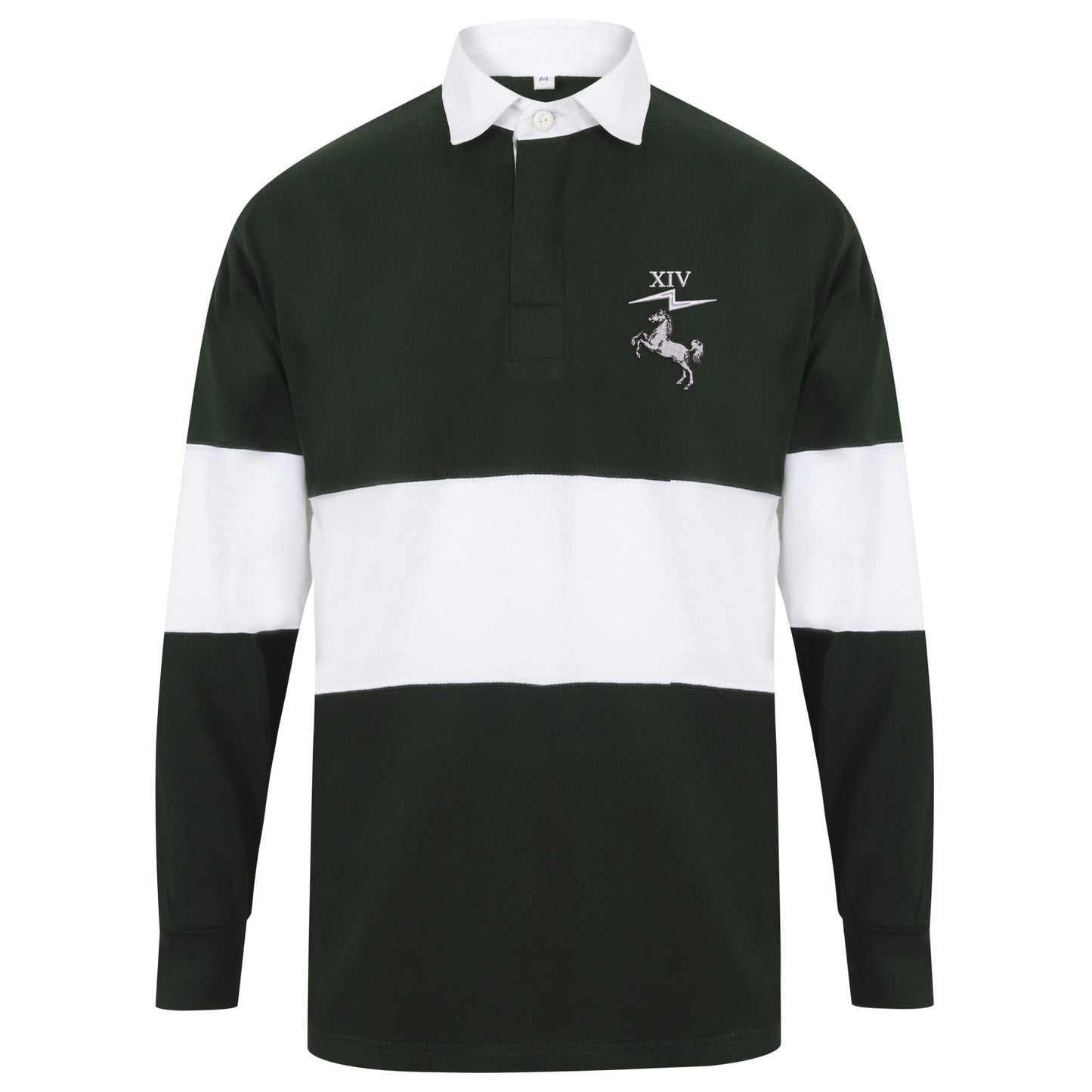 14 Signal Regiment Long Sleeve Panelled Rugby Shirt