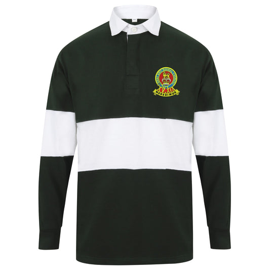 15th/19th Kings Royal Hussars Long Sleeve Panelled Rugby Shirt