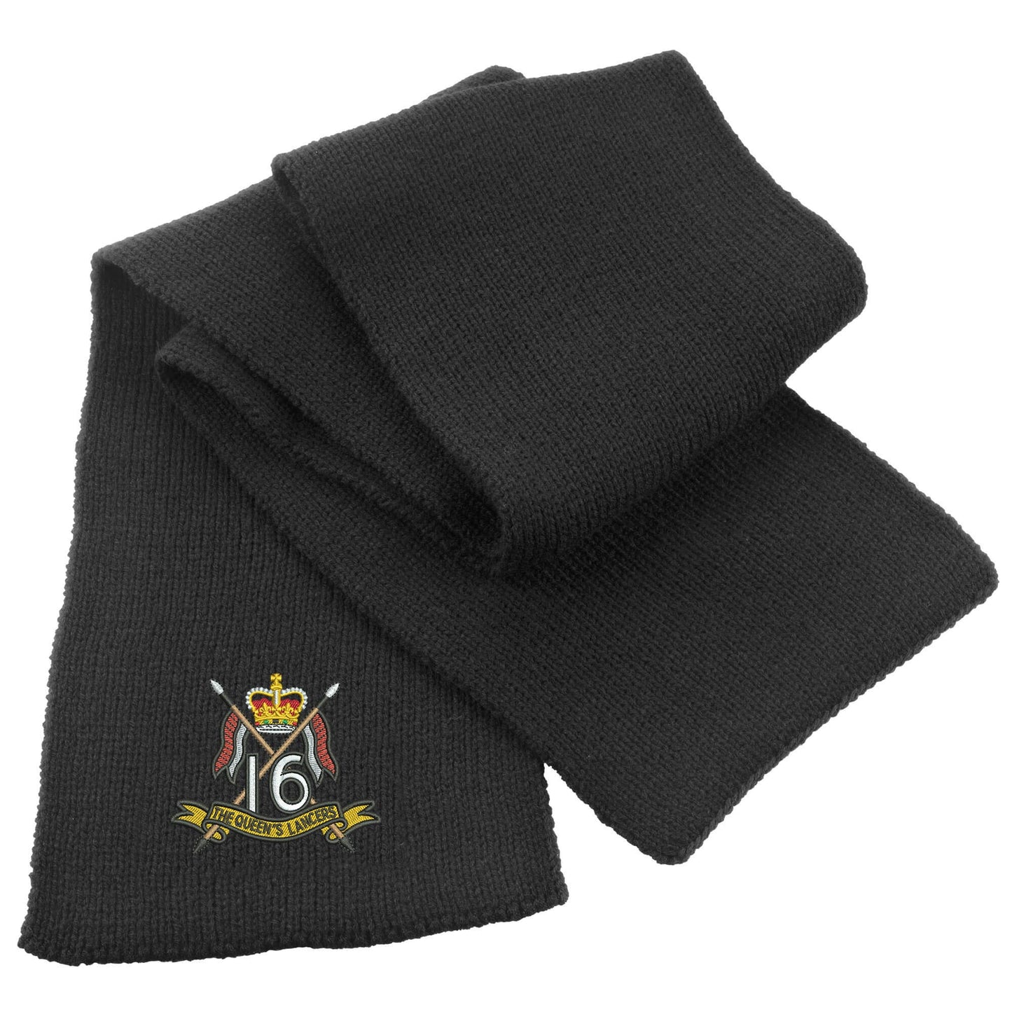 16th/5th The Queen's Royal Lancers Heavy Knit Scarf