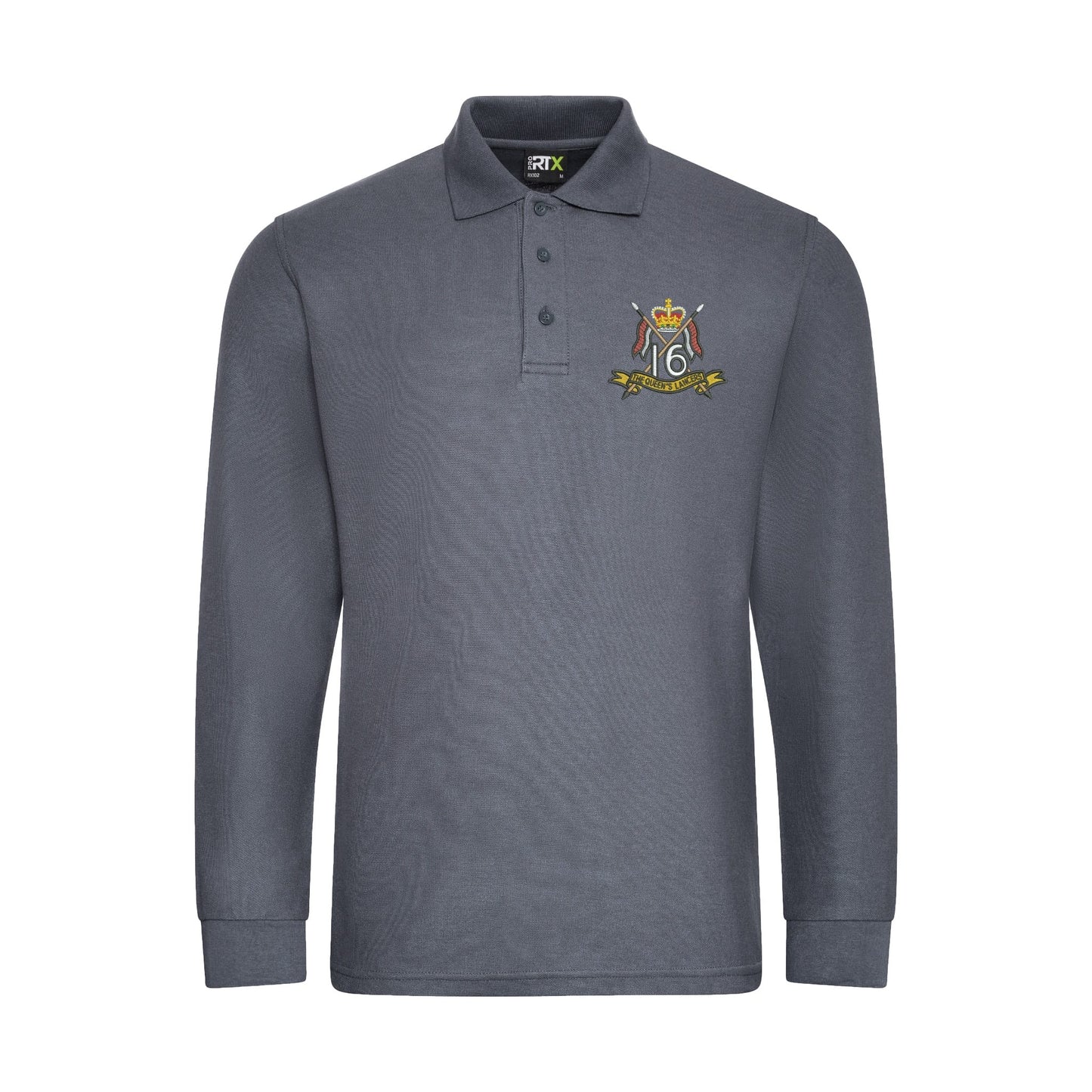 16th/5th The Queen's Royal Lancers Long Sleeve Polo Shirt