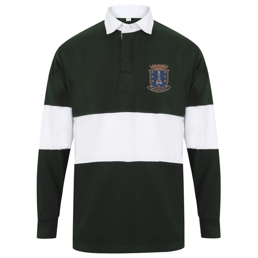 17 Corunna Battery Royal Artillery Long Sleeve Panelled Rugby Shirt