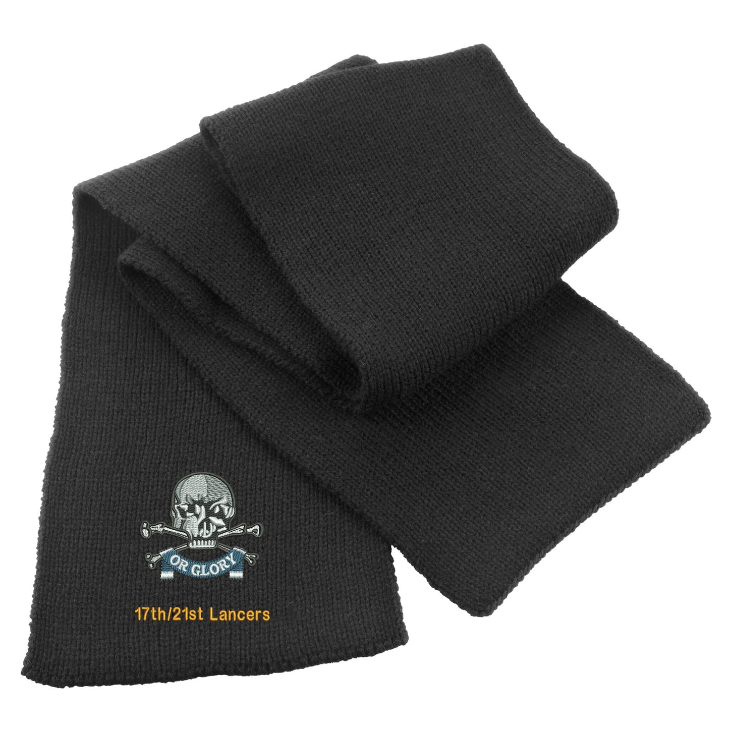 17th/21st Lancers Heavy Knit Scarf