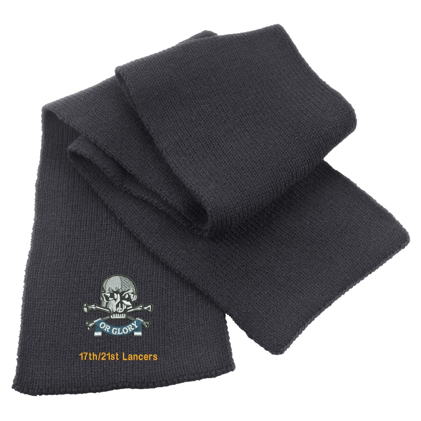 17th/21st Lancers Heavy Knit Scarf