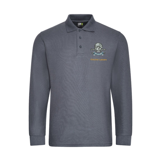 17th/21st Lancers Long Sleeve Polo Shirt