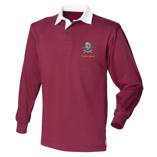 17th/21st Lancers Long Sleeve Rugby Shirt