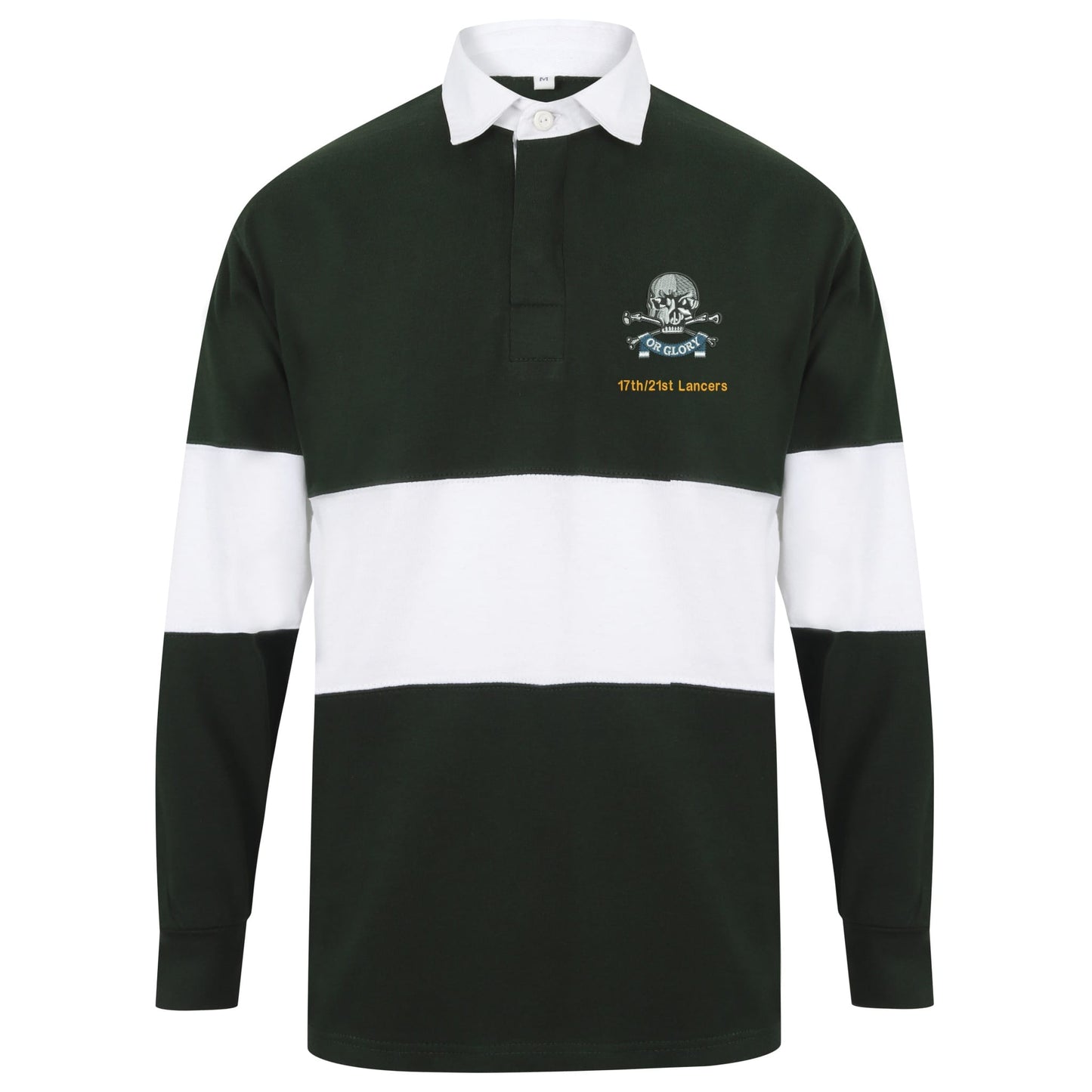 17th/21st Lancers Long Sleeve Panelled Rugby Shirt