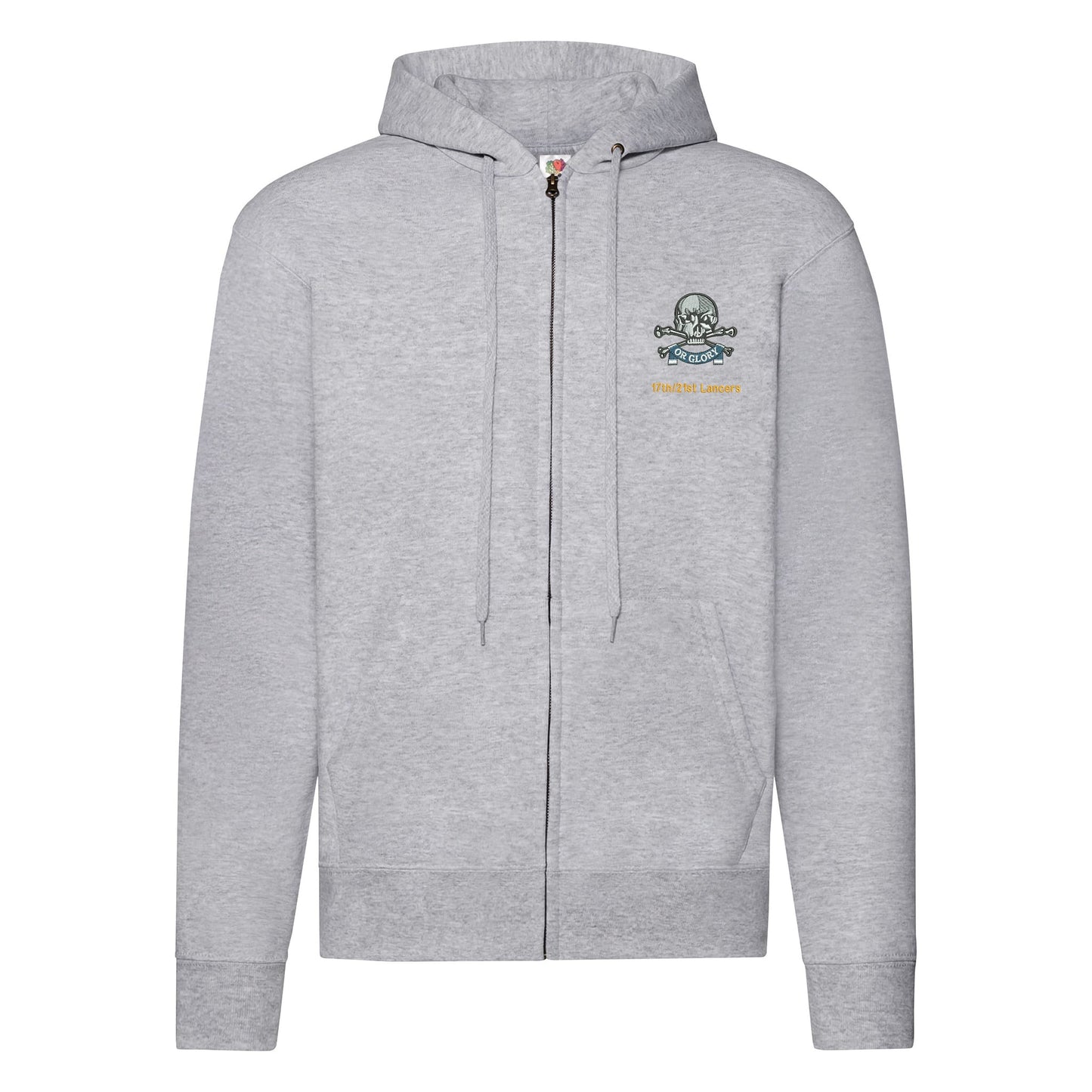 17th/21st Lancers Zipped Hoodie