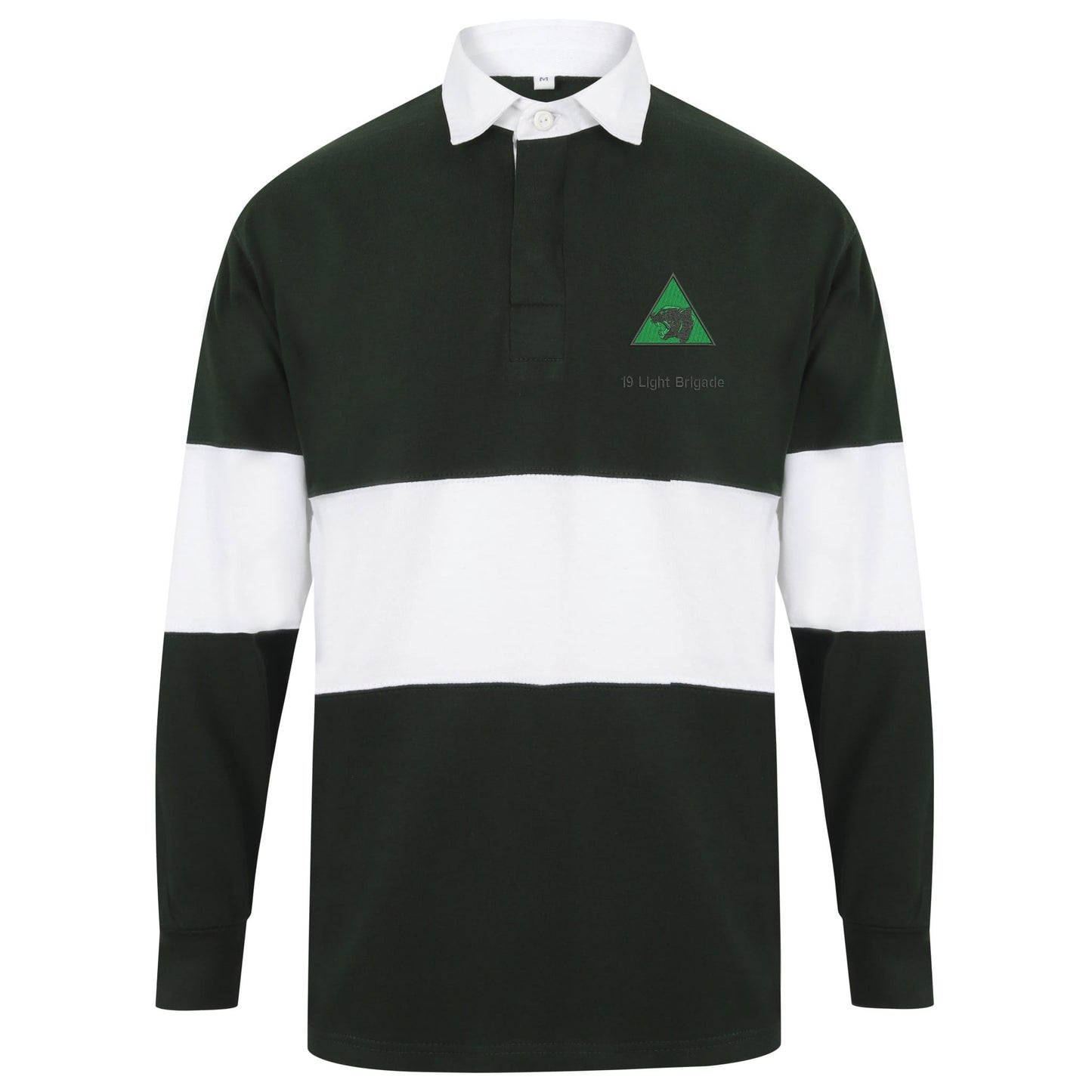19th Light Brigade Long Sleeve Panelled Rugby Shirt